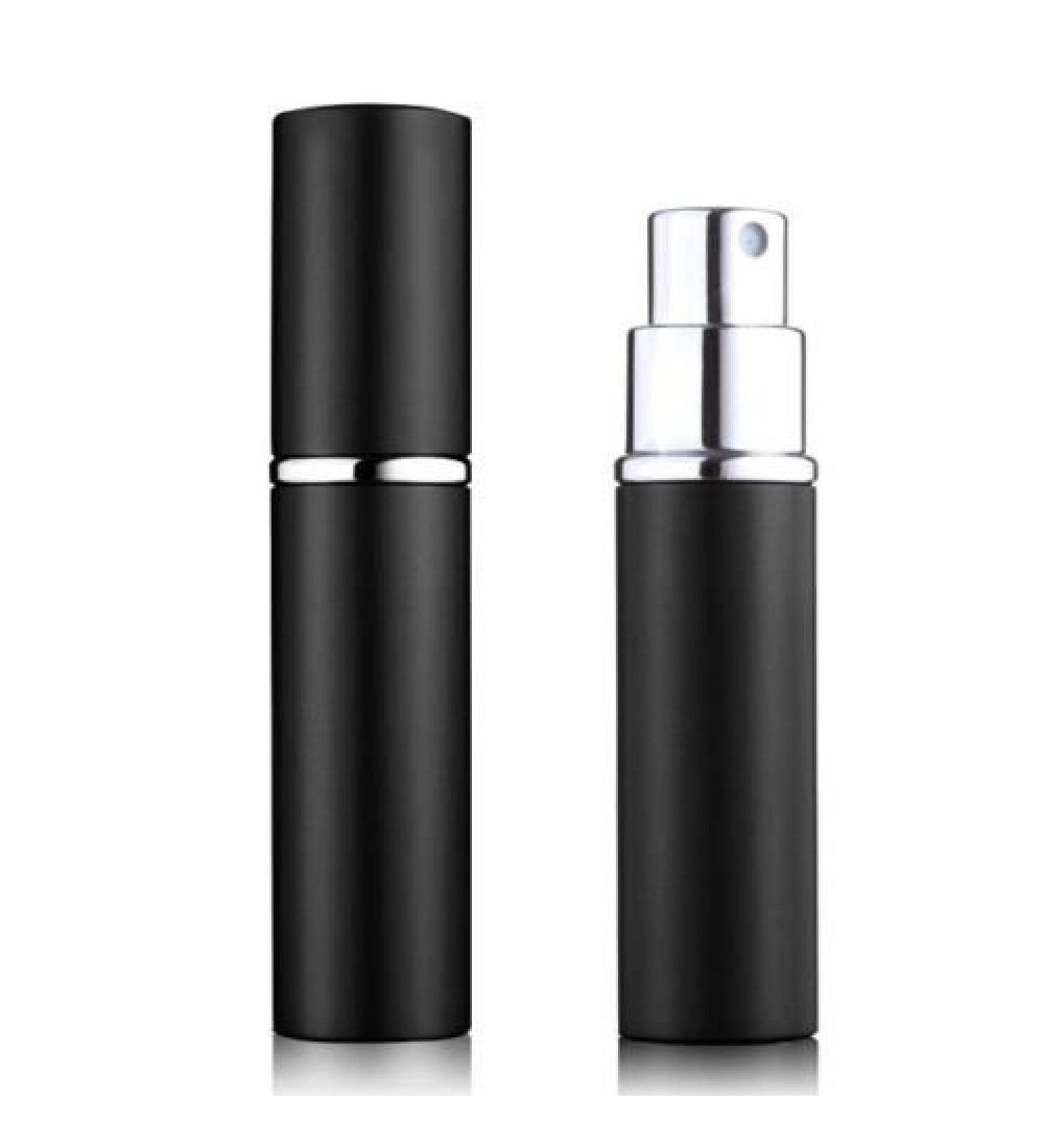 5starwarehouse Refillable Perfume Atomiser Atomizer Aftershave Travel Spray Miniature Bottle 6ml (Black)