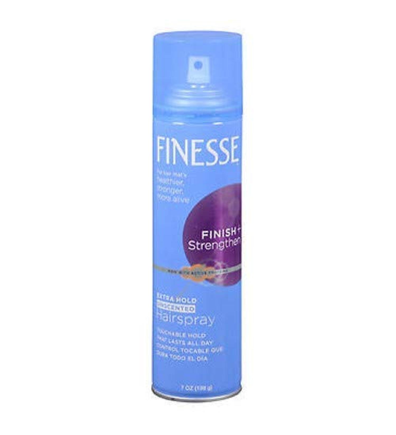 Finesse Extra Hold Unscented Aerosol Hairspray 7 oz (Pack of 6)