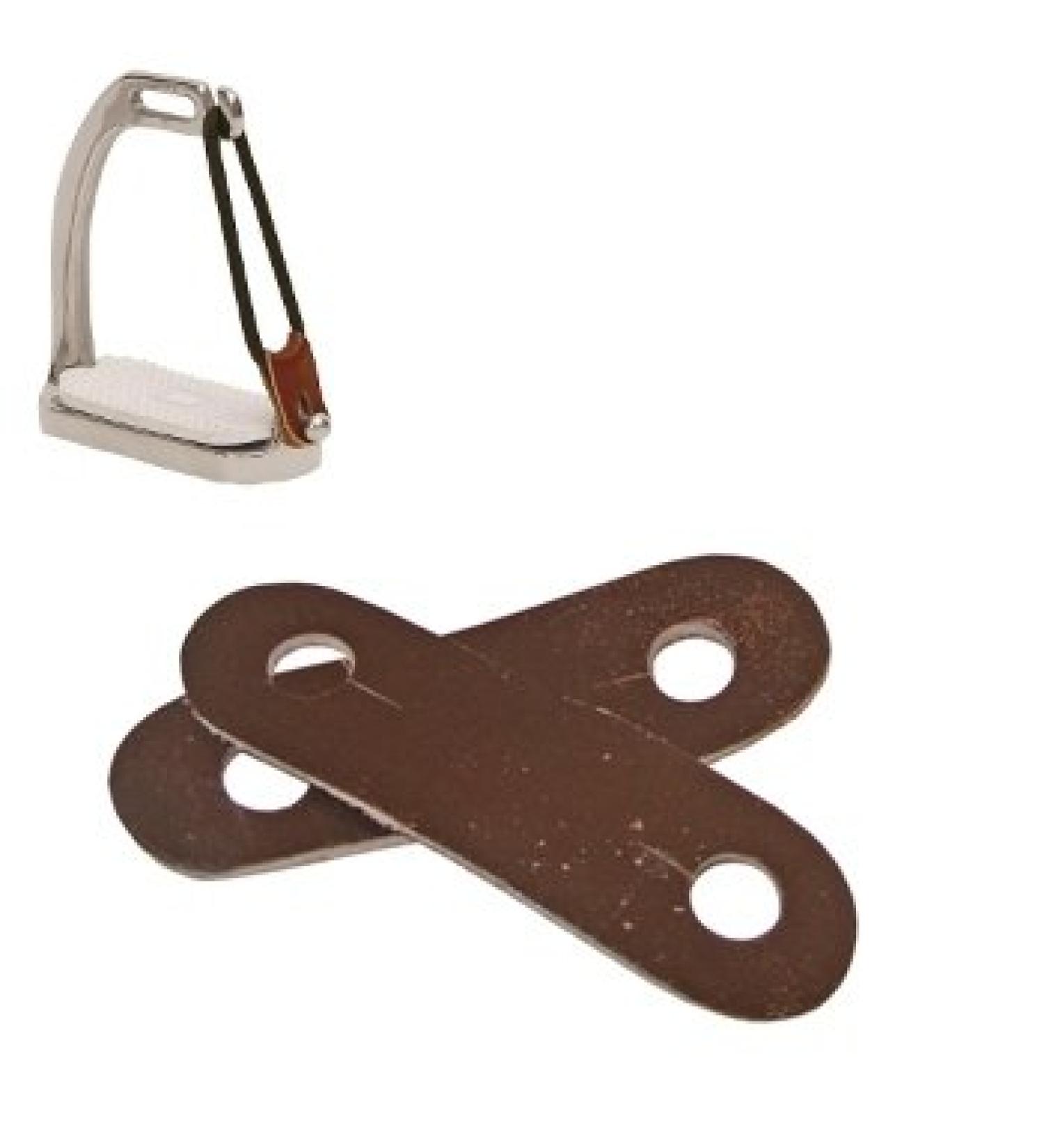 William Hunter Equestrian Leathers For Peacock Safety Stirrup Irons Colours: Black Or Brown
