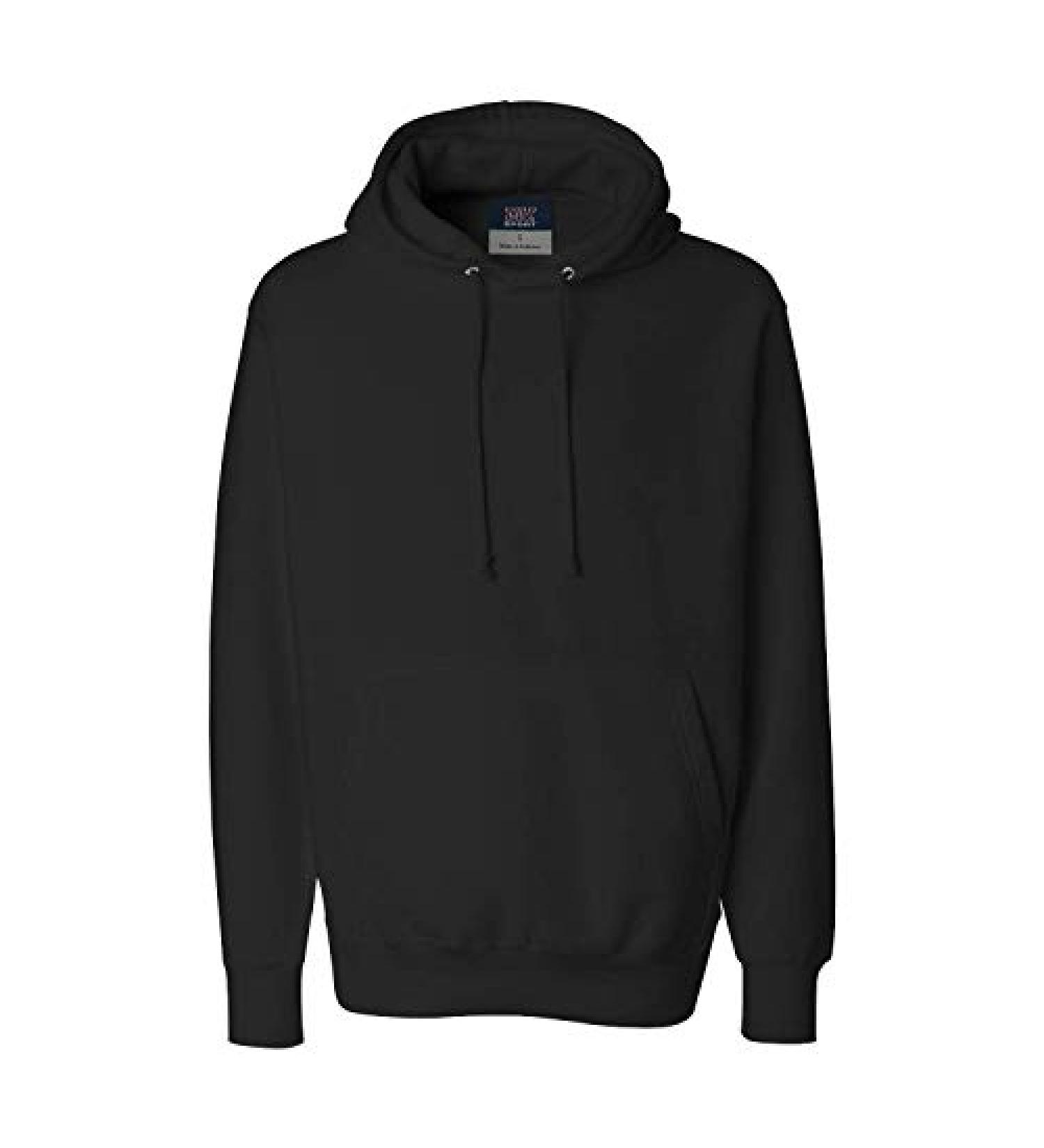 MV Sport Cool Fleece Hoodie - Heavyweight Men's Sweatshirt in Black XXL - Buy Online on SooperMarket.com