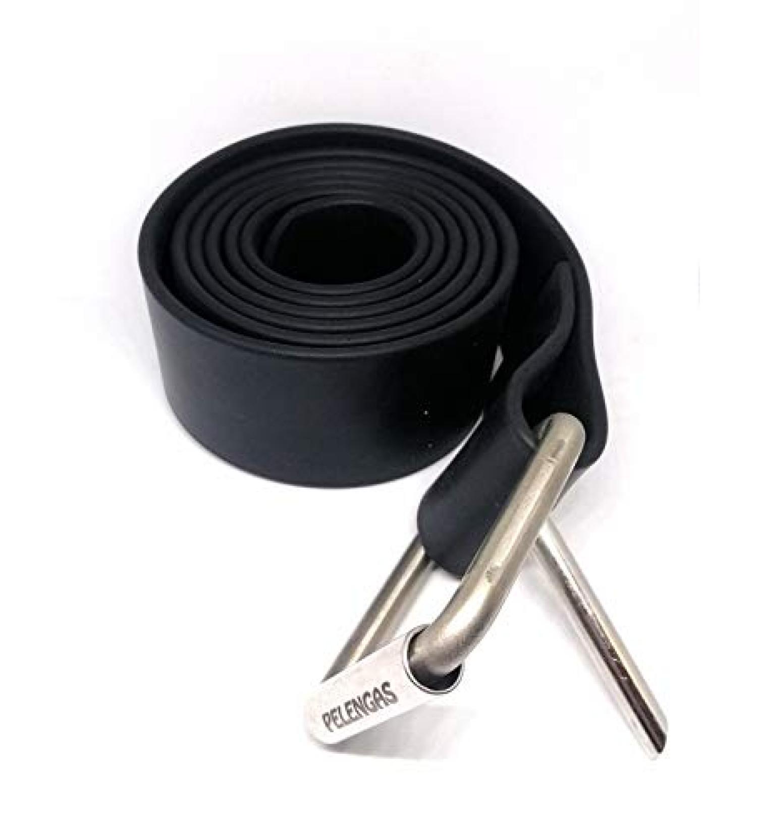 Adjustable Rubber Marseille Dive Weight Belt - Black - 59 inch - Buy Online on SooperMarket.com