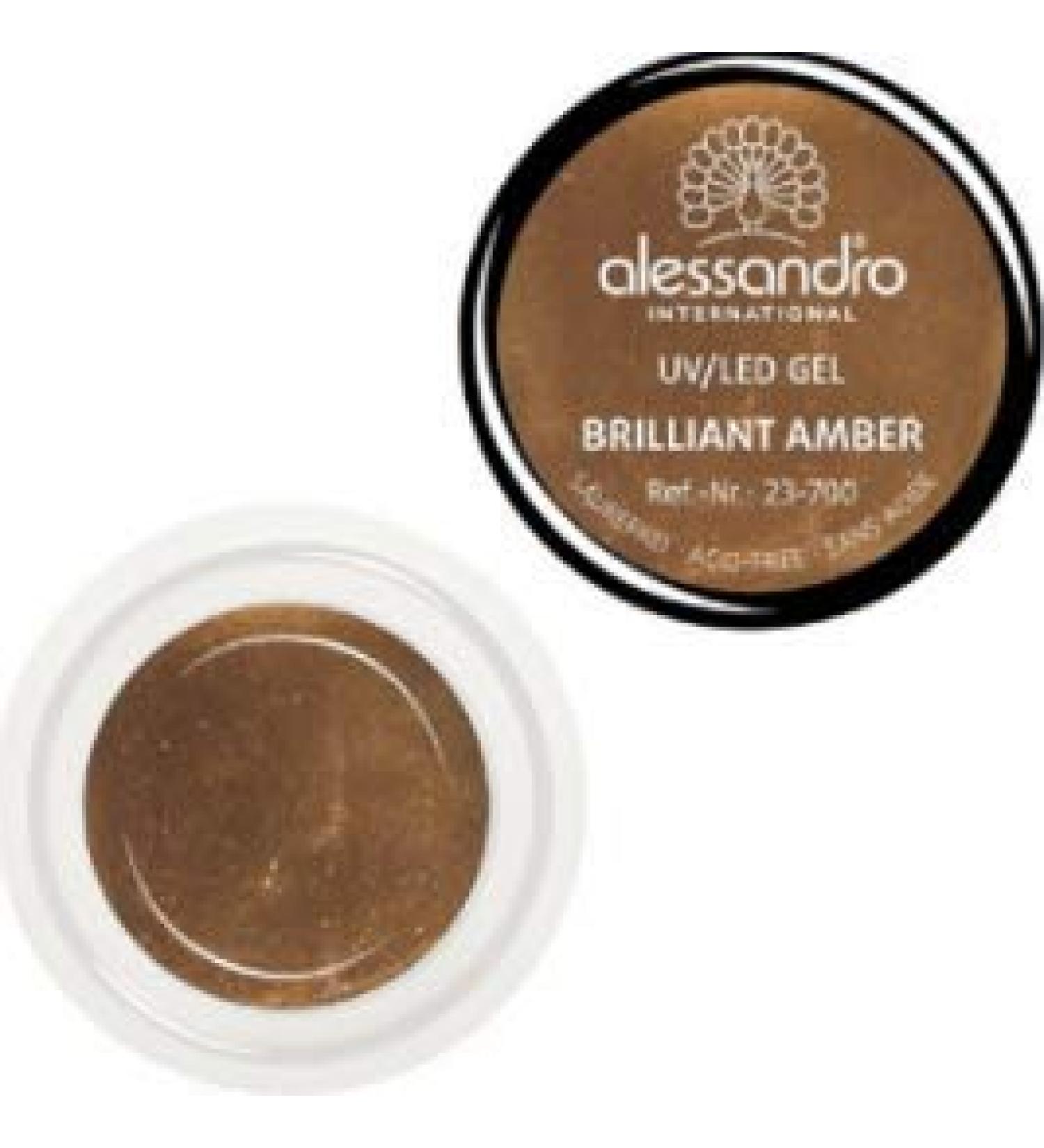 alessandro Colour Gel Iconic Jewels - Brilliant Amber 5g