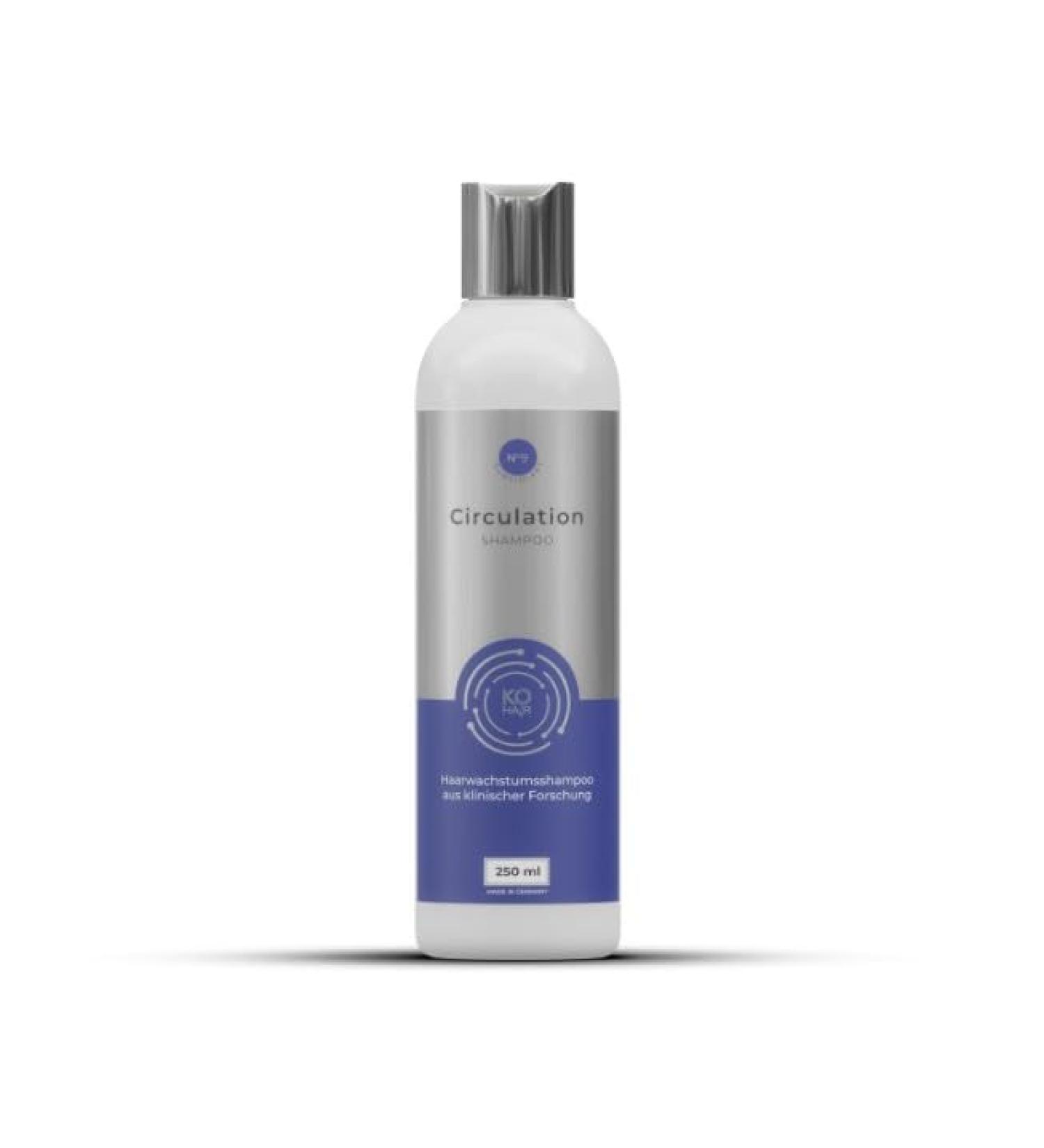 K -Hair Circulation Shampoo 250ml | 1% Anti-Hair Loss Treatment for Men & Women | Boost Hair Growth & Revitalize Scalp - Buy Online on SooperMarket.com