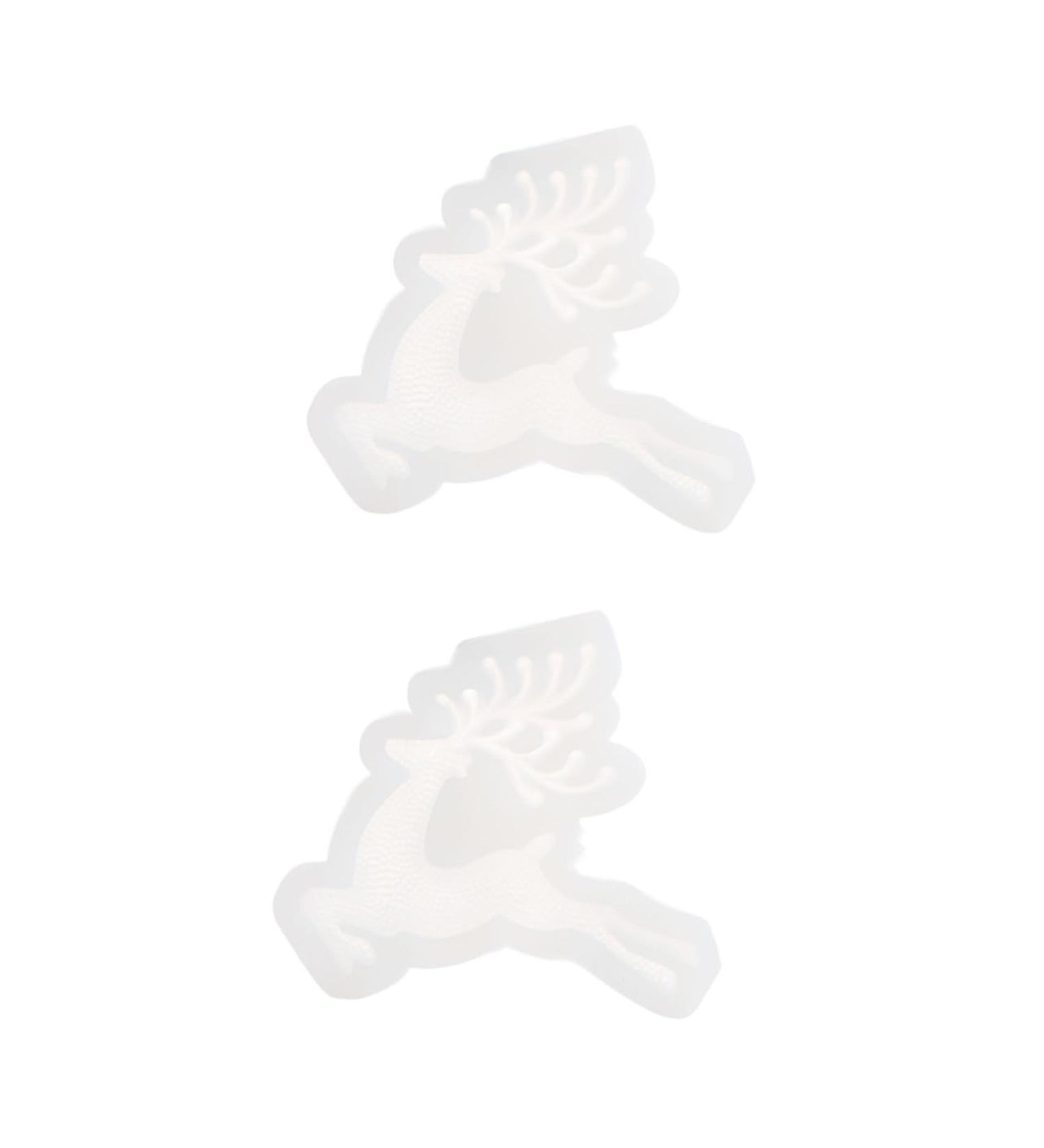 Ciieeo 2 Pcs Christmas Stencils Silicone Molds Animal Fondant Molds Home DIY Silicone Mold Manual Cake Mold - Buy Online on SooperMarket.com