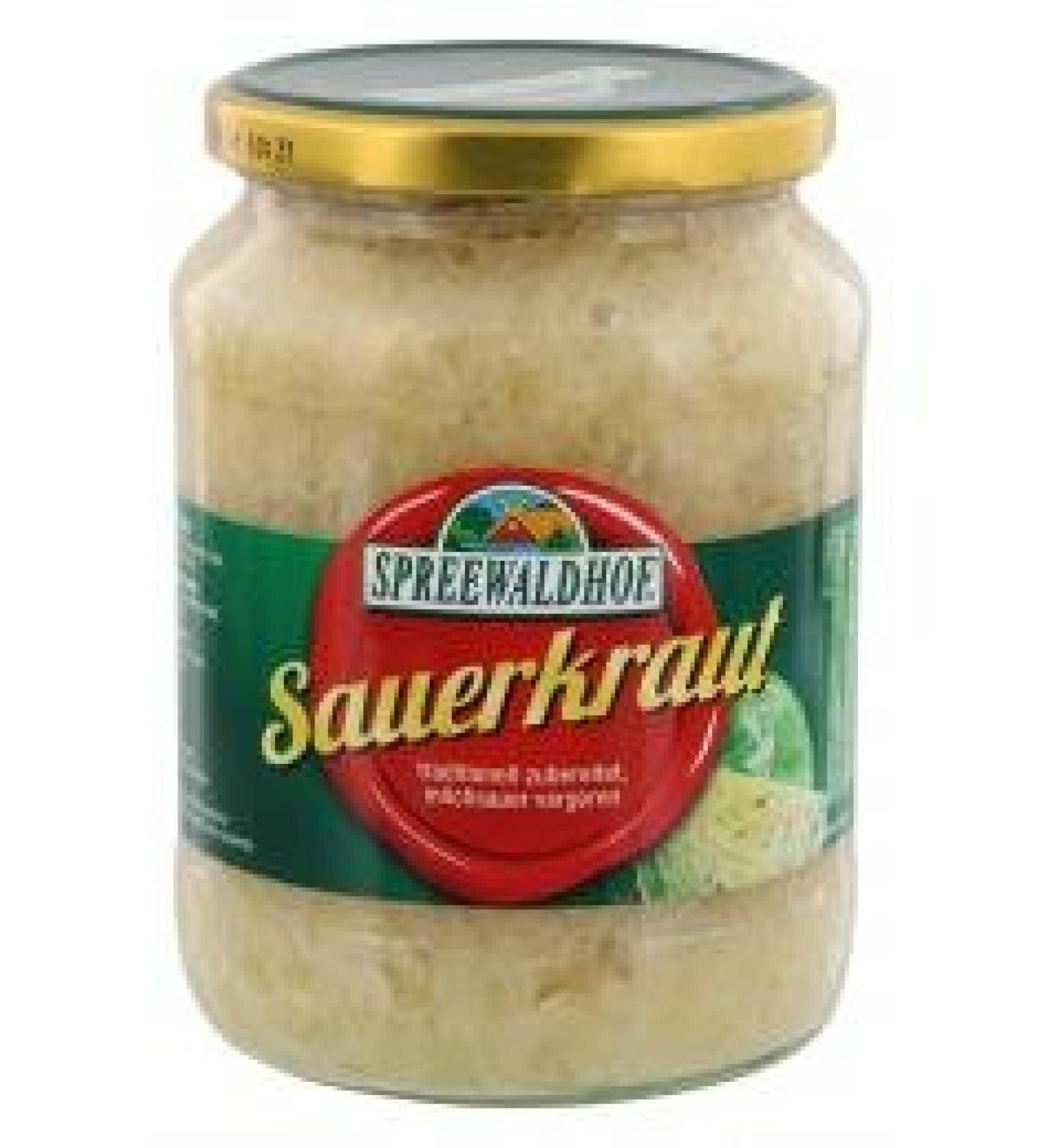 Spreewaldhof sauerkraut (650 g)
