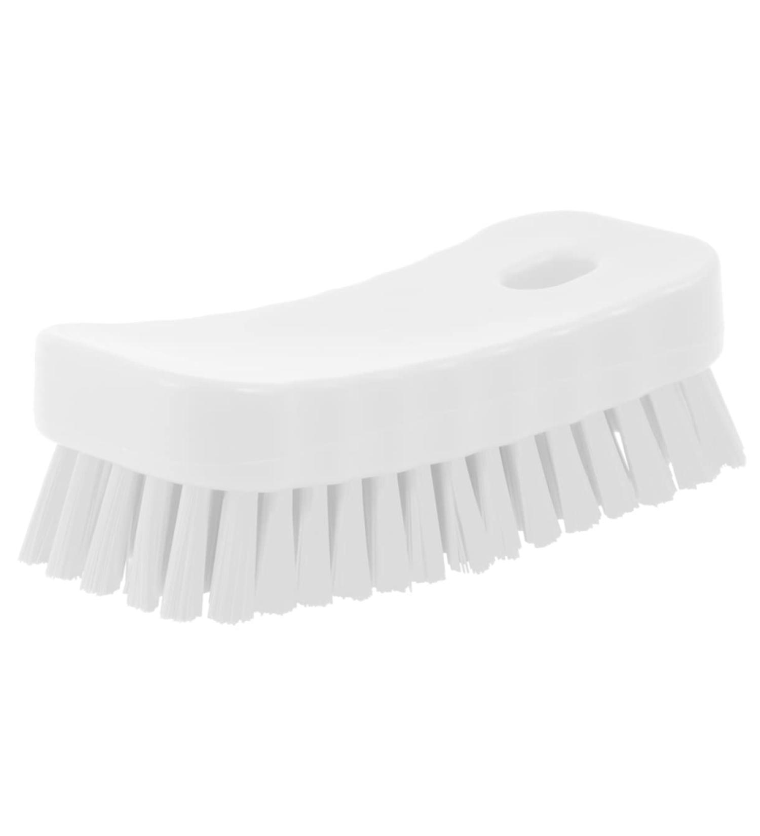 FOMIYES Nail Brush Fingernail Scrubber Brush Nail Cleaning Scrubber Brush Sink Scrubber Soft Stiff Bristles Toe Scrubber Nail Cleaner Brush Toe Brush Polyester Manicure Plastic Brush White 11.5x5cm White - Buy Online on SooperMarket.com