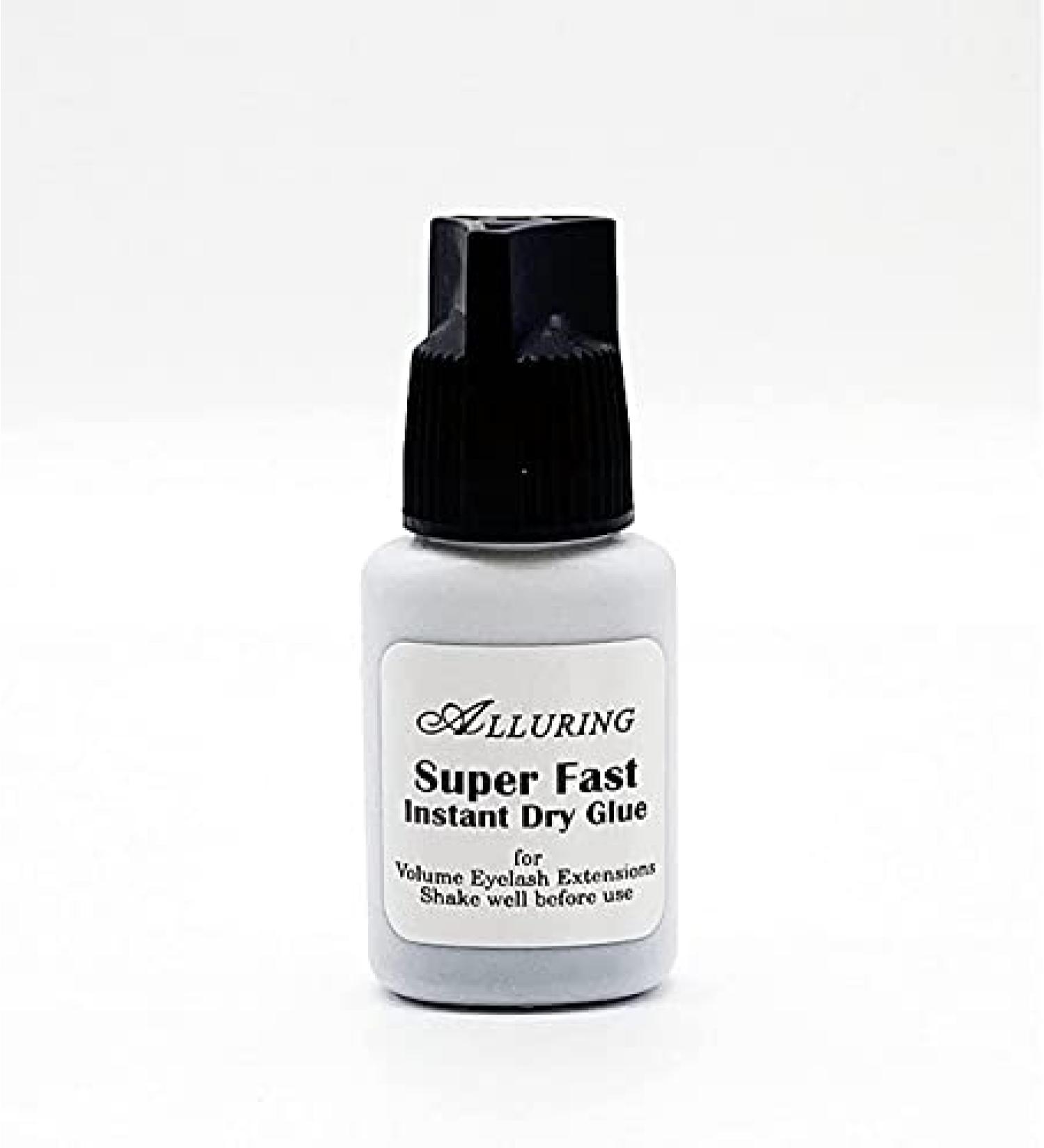 QTY: 2 Alluring Super Fast Glue Adhesive Strong Long Lasting Instant Dry size 5mL