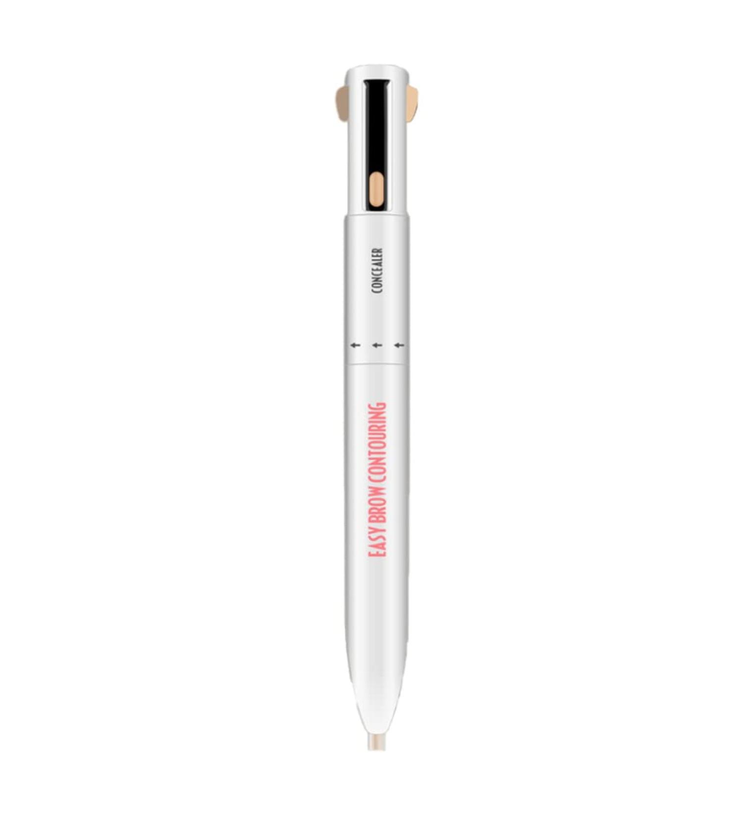 Brow Pen Eyebrow Contour Pen 4 in 1 Long Lasting Rotate Defining Highlighting Brow Pencil Blonde - Buy Online on SooperMarket.com