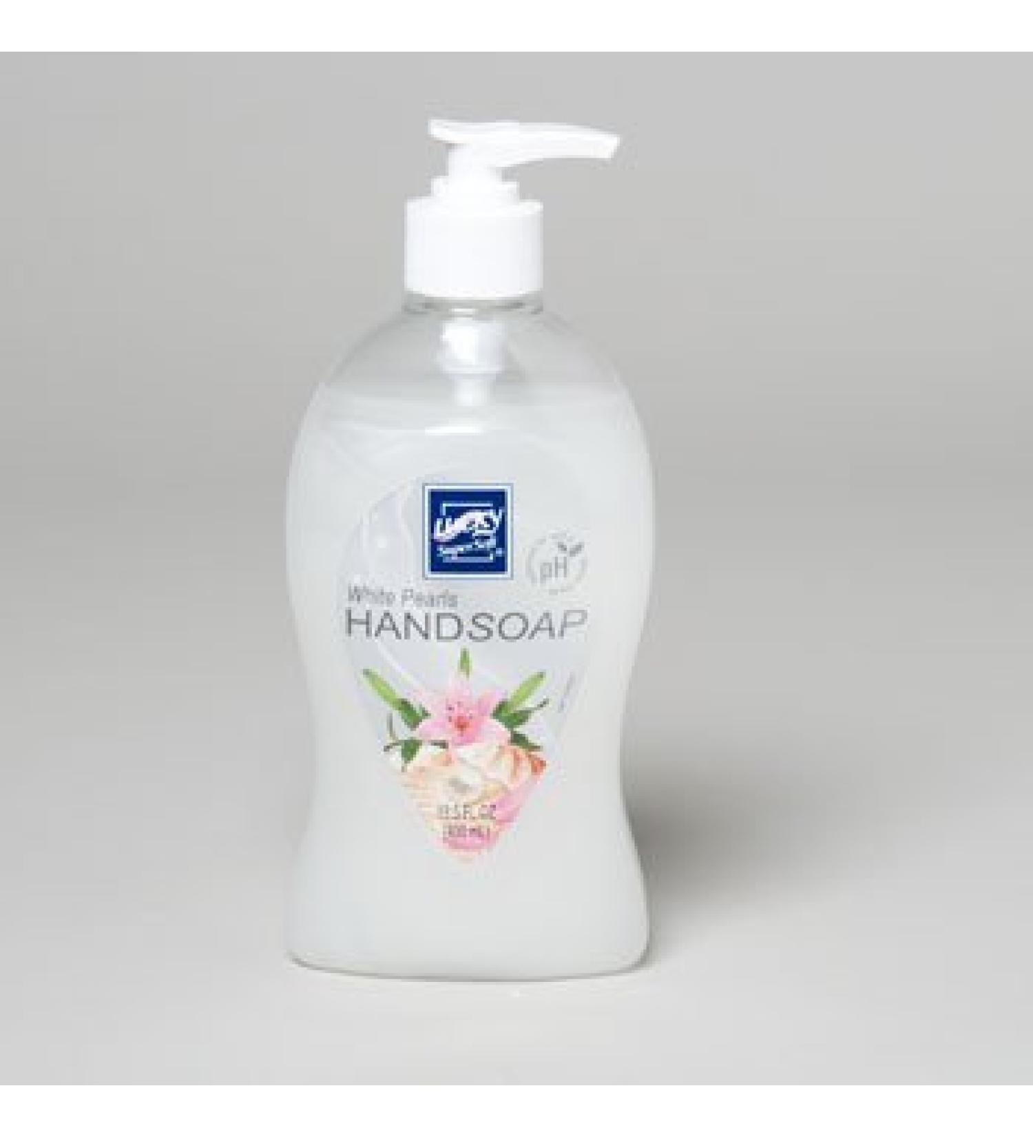 LIQUID SOAP 13.5 OZ WHITE PEARLS LUCKY - PACK OF 12
