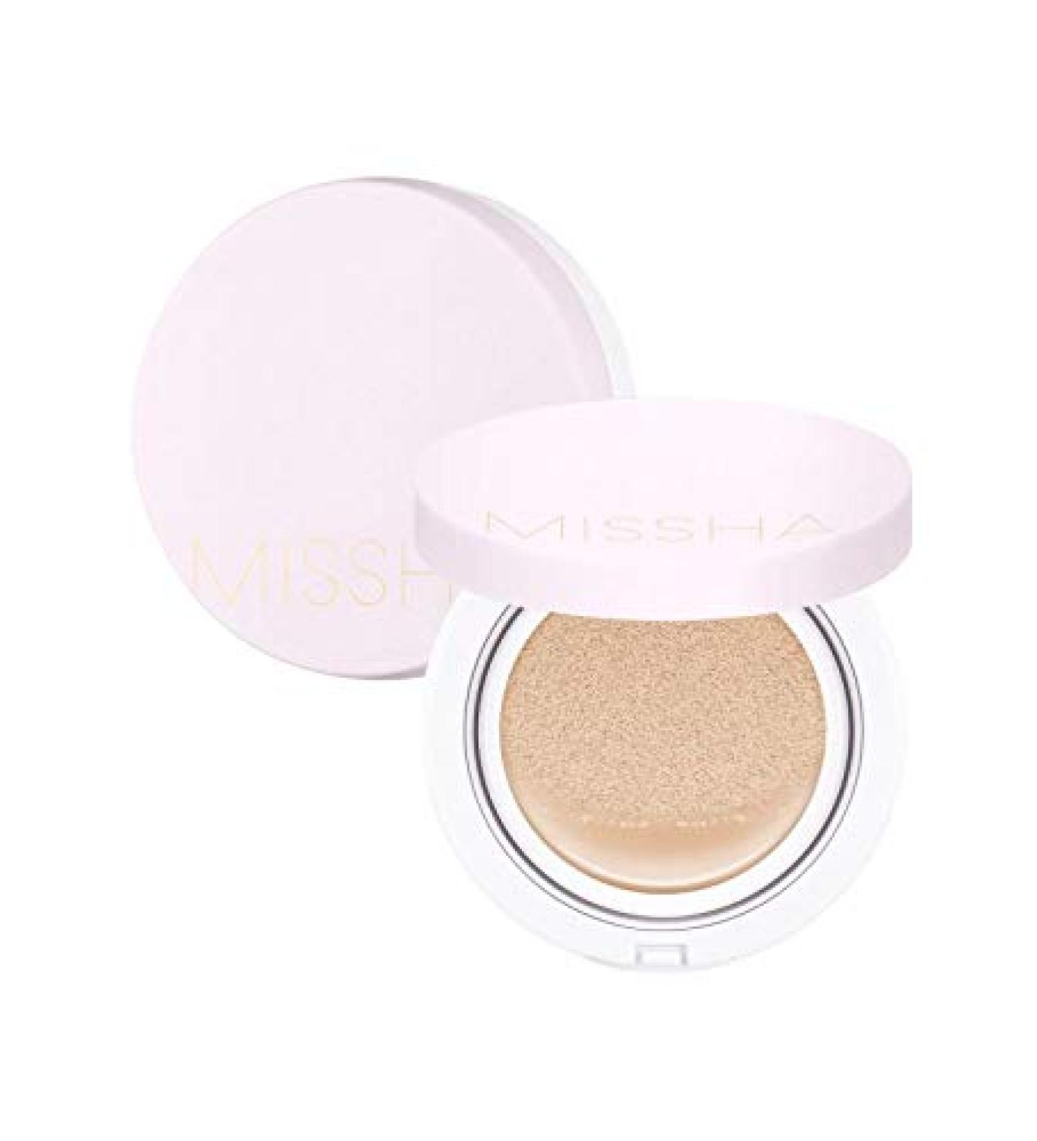 Missha M Magic Cushion Cover Lasting No.21 - Fuzzy & Semi-Matte Skin Finish - 15g - Buy Online on SooperMarket.com