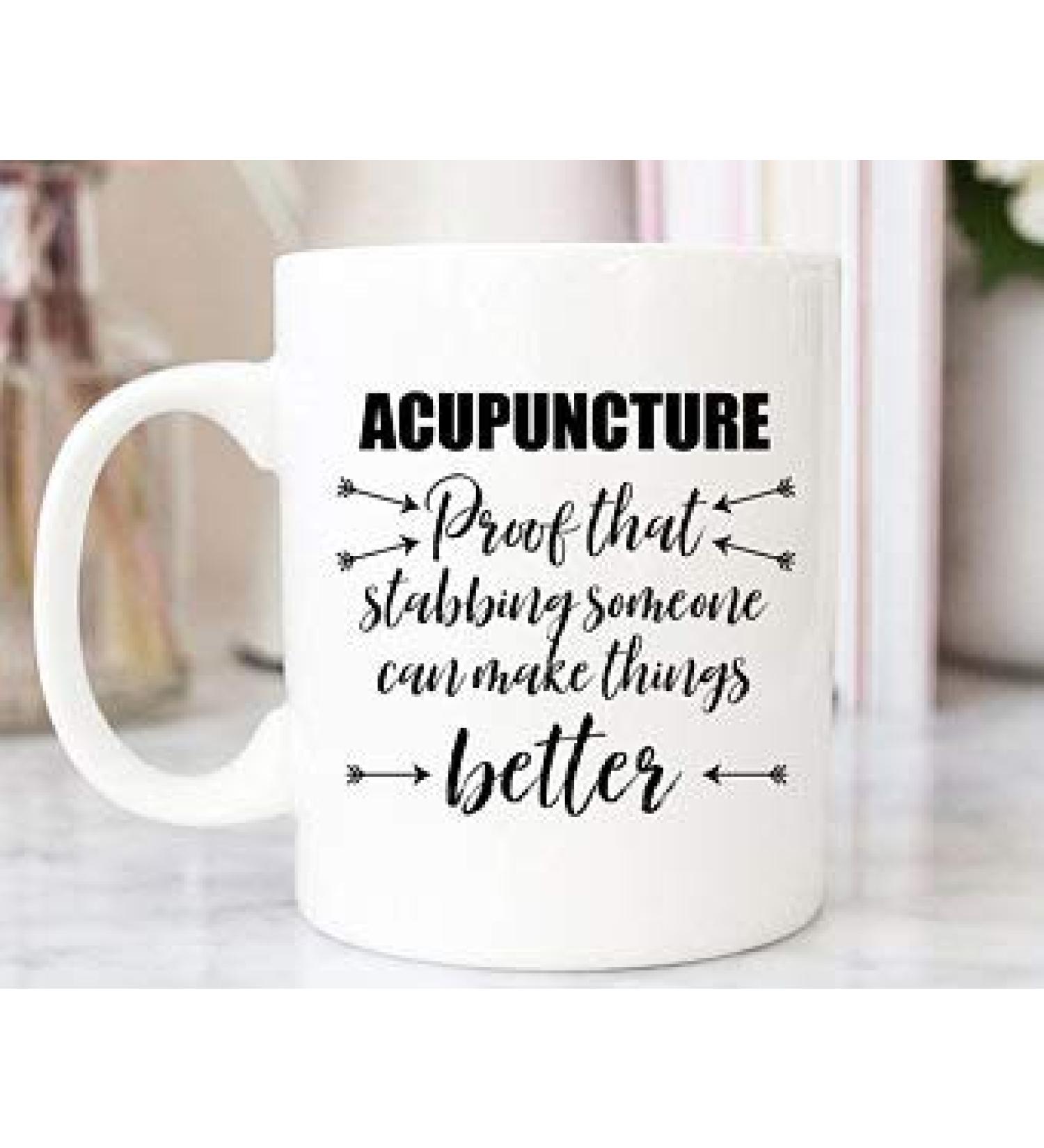 Acupuncture Acupuncturist Gift Acupuncturist Gifts Acupuncture Gifts Acupuncture Mug Acupuncture Quotes Acupuncture Present Funny Mug