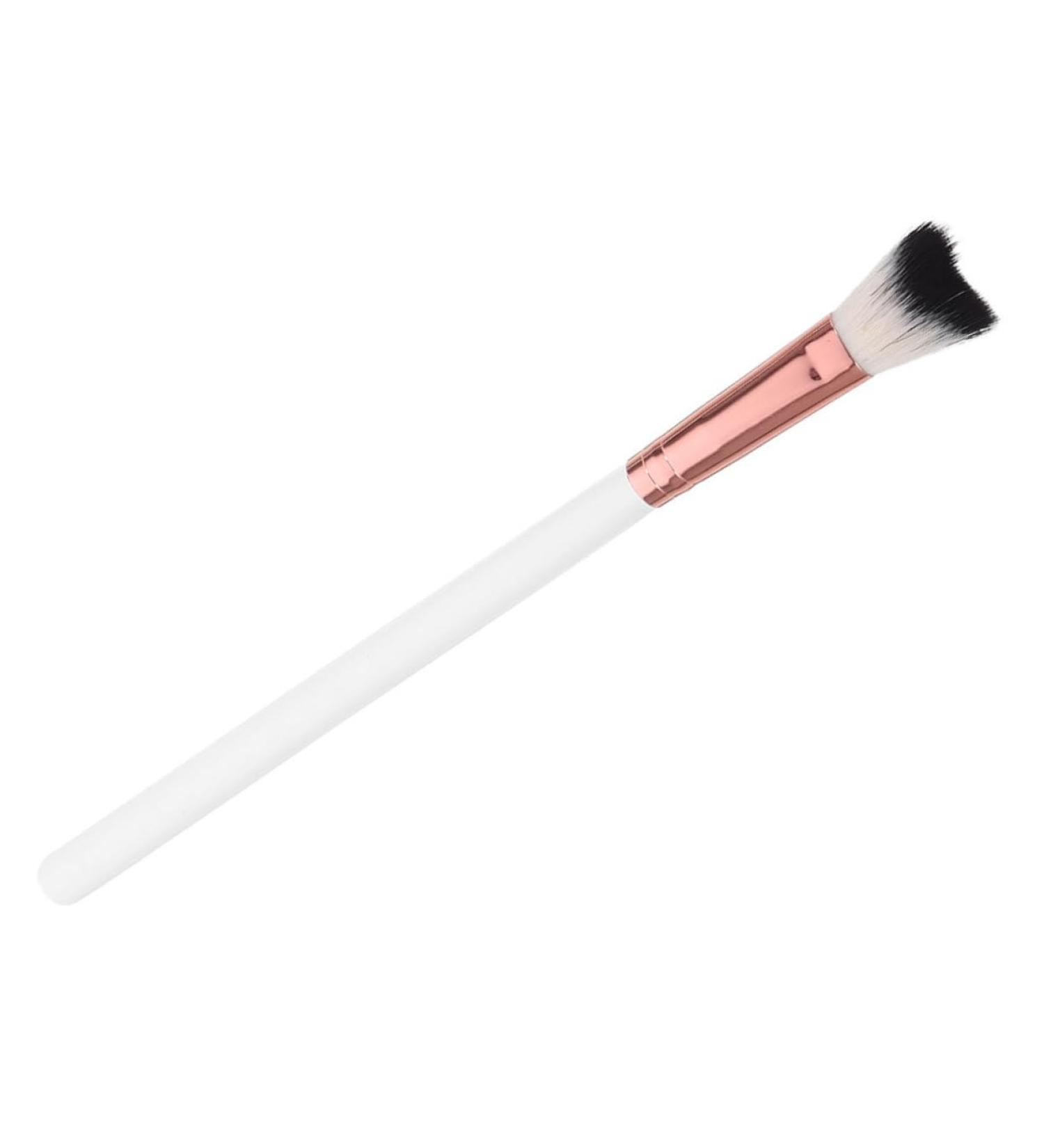 CANIGHT Makeup Tool Brush for Nose Makeup White Blush Brush Nose Contour Brush 18.50X1.00X1.00CM White - Buy Online on SooperMarket.com