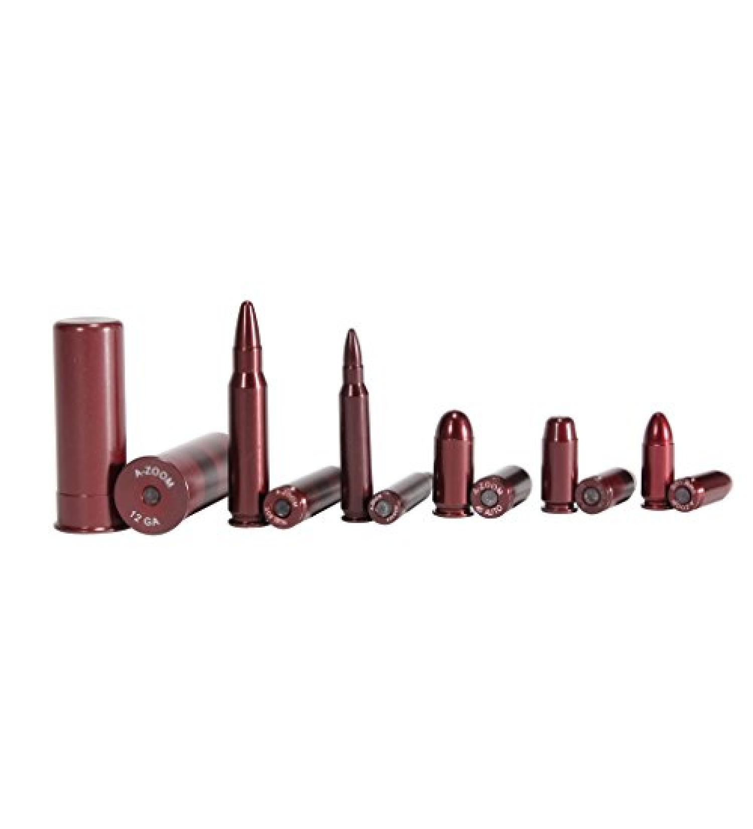 A-ZOOM Military/LE Snap Caps Variety Pack Red