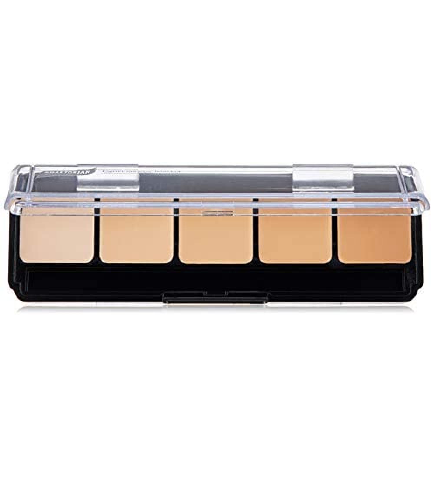 Graftobian HD Glamour Creme Foundation Palette Cool #1 - Professional Quality Makeup Palette - Buy Online on SooperMarket.com