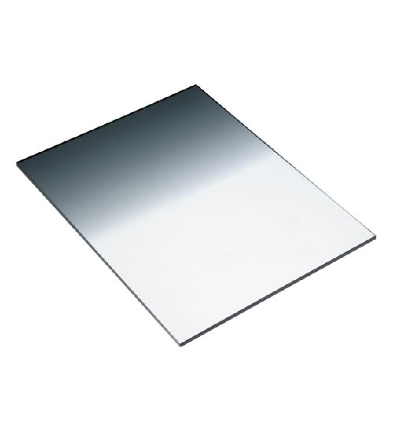 Fotodiox Pro 6.6" x8.6" Rectangular 0.6 (2 Stops) Soft Edge Graduated Gray, Neutral Density (ND) Filter for WonderPana 66 System Holder