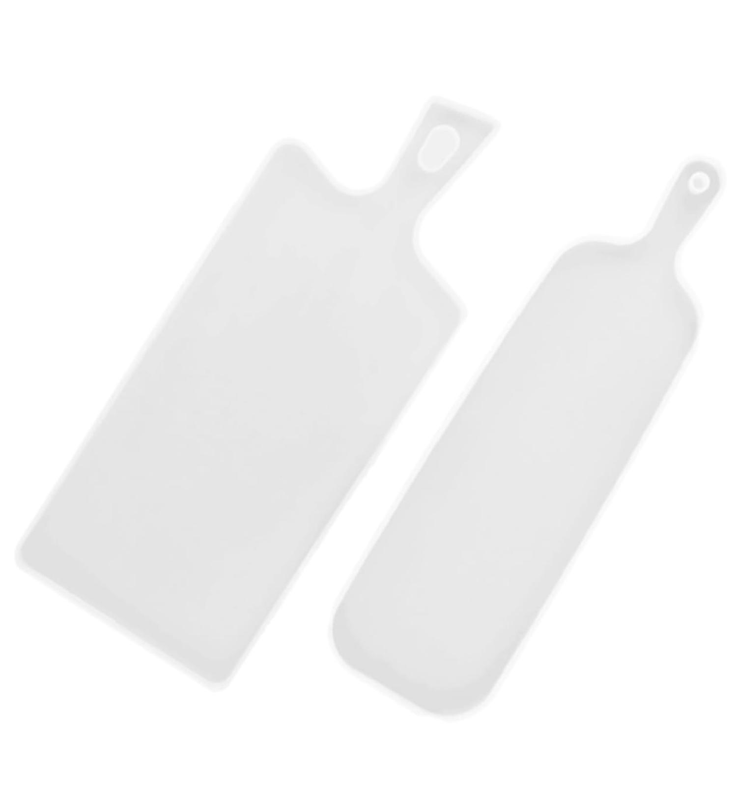 STOBOK 2Pcs handle tray mold paddle silicone mold tray molds for epoxy silicone tray rack - Buy Online on SooperMarket.com
