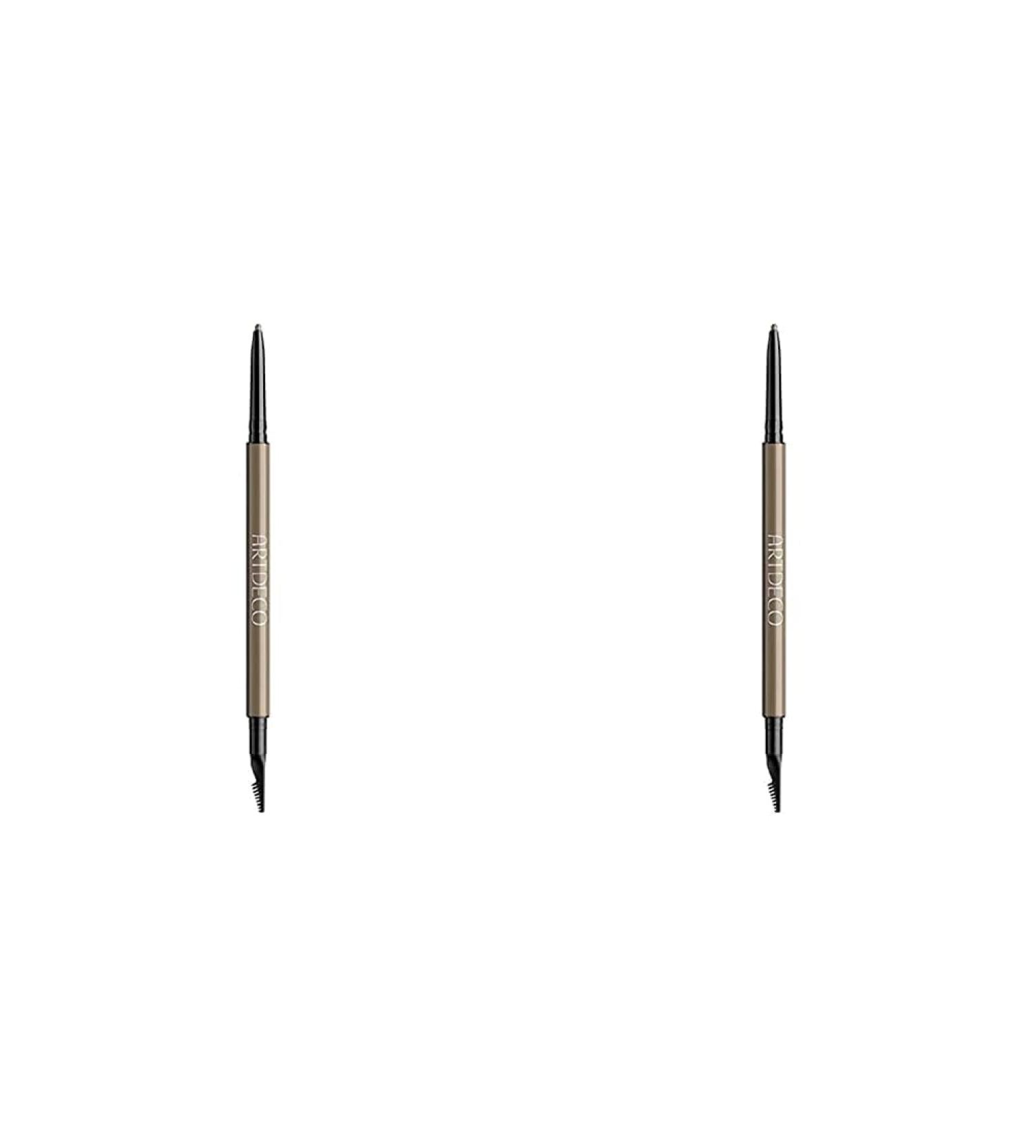 ARTDECO Ultra Fine Brow Liner - Precise Ash Brown Eyebrow Pencil 1x9g - Pack of 2 | International Shipping - Buy Online on SooperMarket.com
