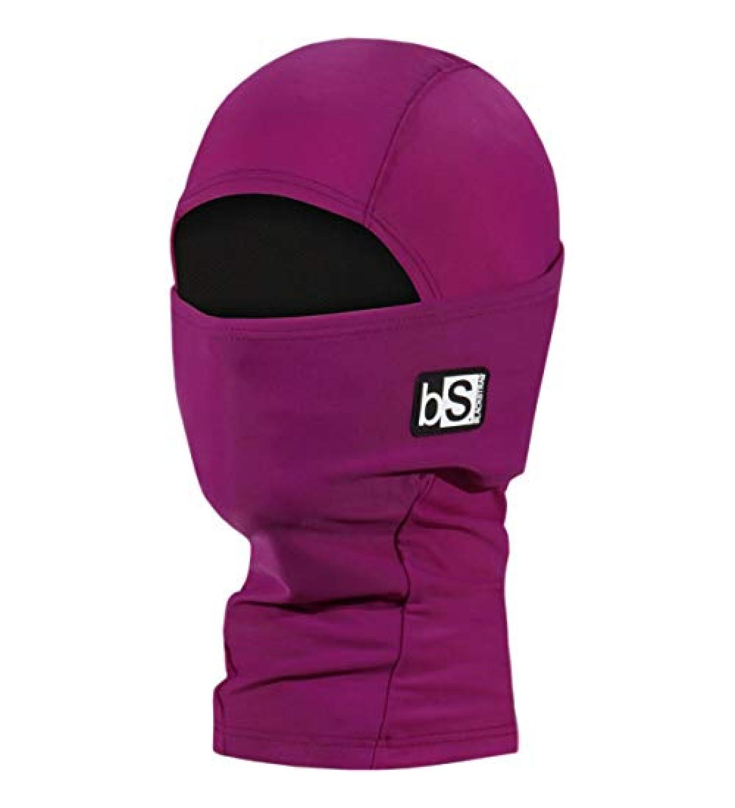 BLACKSTRAP Kids Expedition Hood Dual Layer Balaclava Face Mask, Cold Weather Headwear for Children Hibiscus One Size