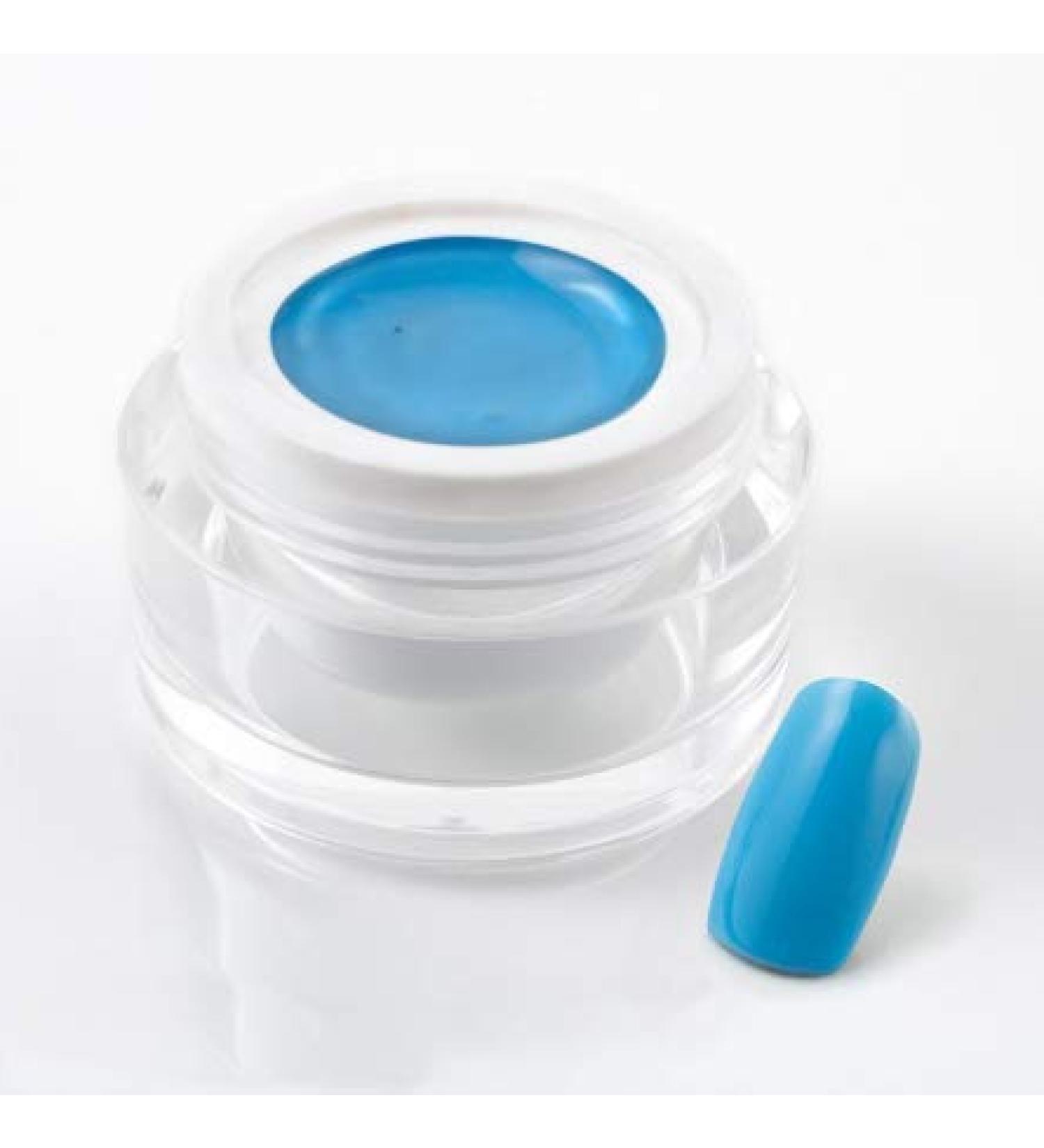 5 ml exclusive UV color gel/colour gel/pastel gel - in neon pastel blue