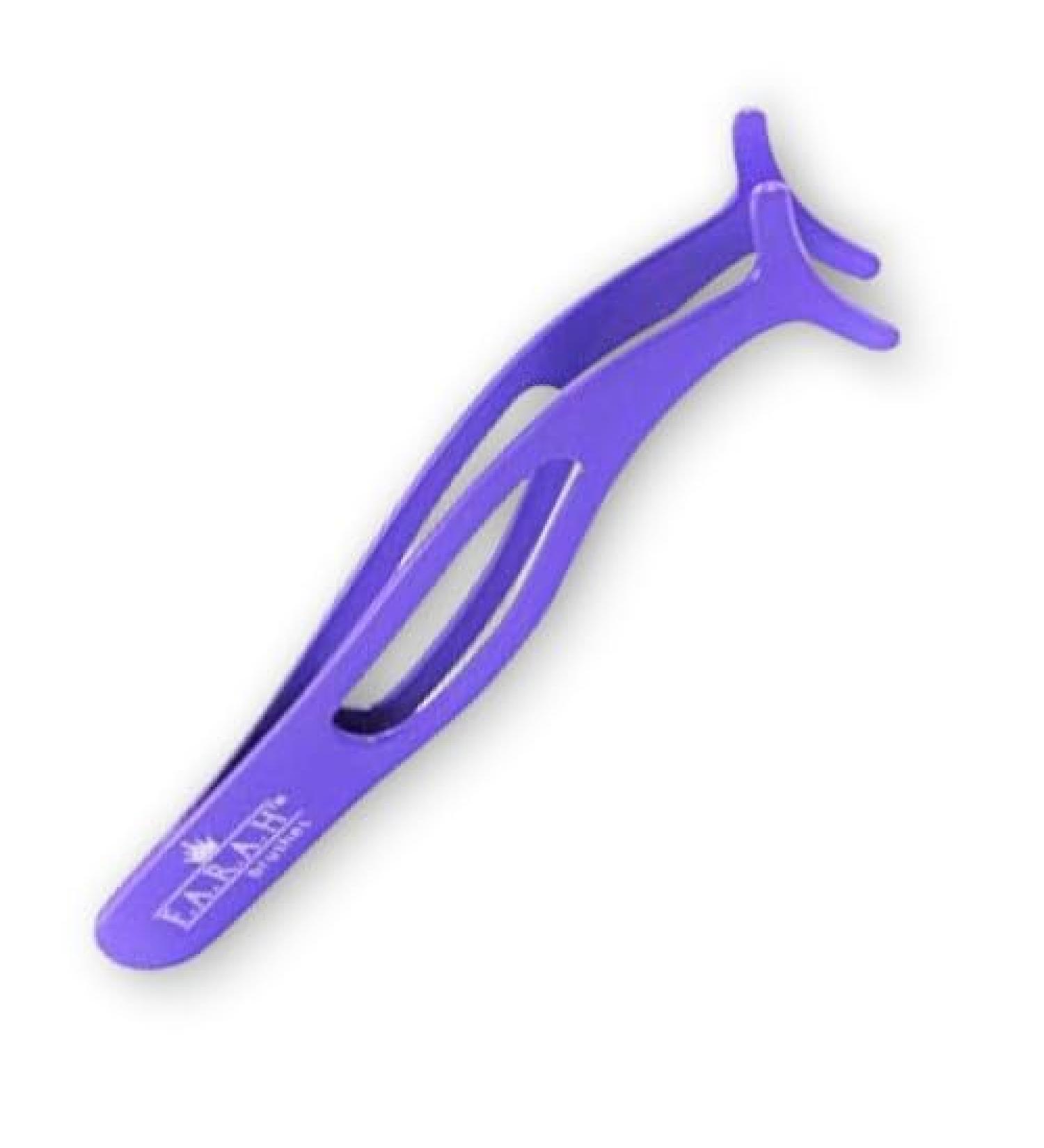 Buy Hey Violet False Eyelashes Applicator Tool - Eyelash Extension Tweezers & Remover Clip for Perfect Lash Placement | International Shipping Available - Buy Online on SooperMarket.com