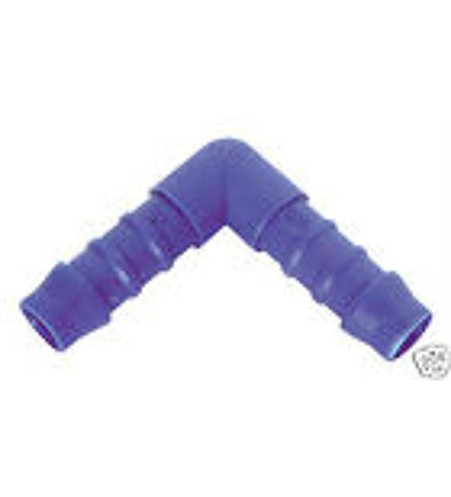 10mm 3/8" 90 Degree Elbow TEFEN Plastic Nylon Barbed TUBING Connector Fuel Rubber Pipe Joiner Hose Inline Repair