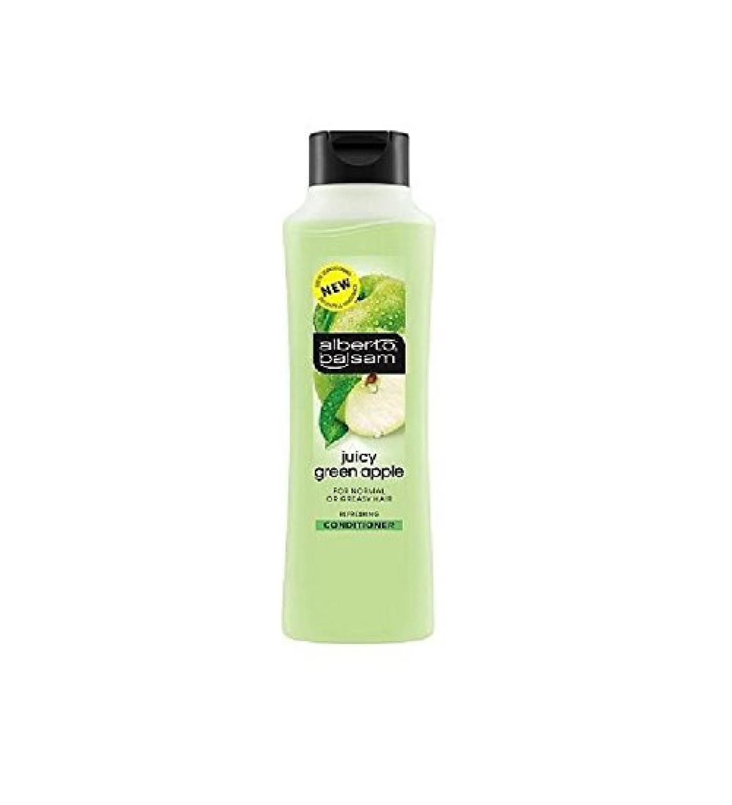 Alberto Balsam Herbal Conditioner - Juicy Green Apple (400 ml) - Pack of 2