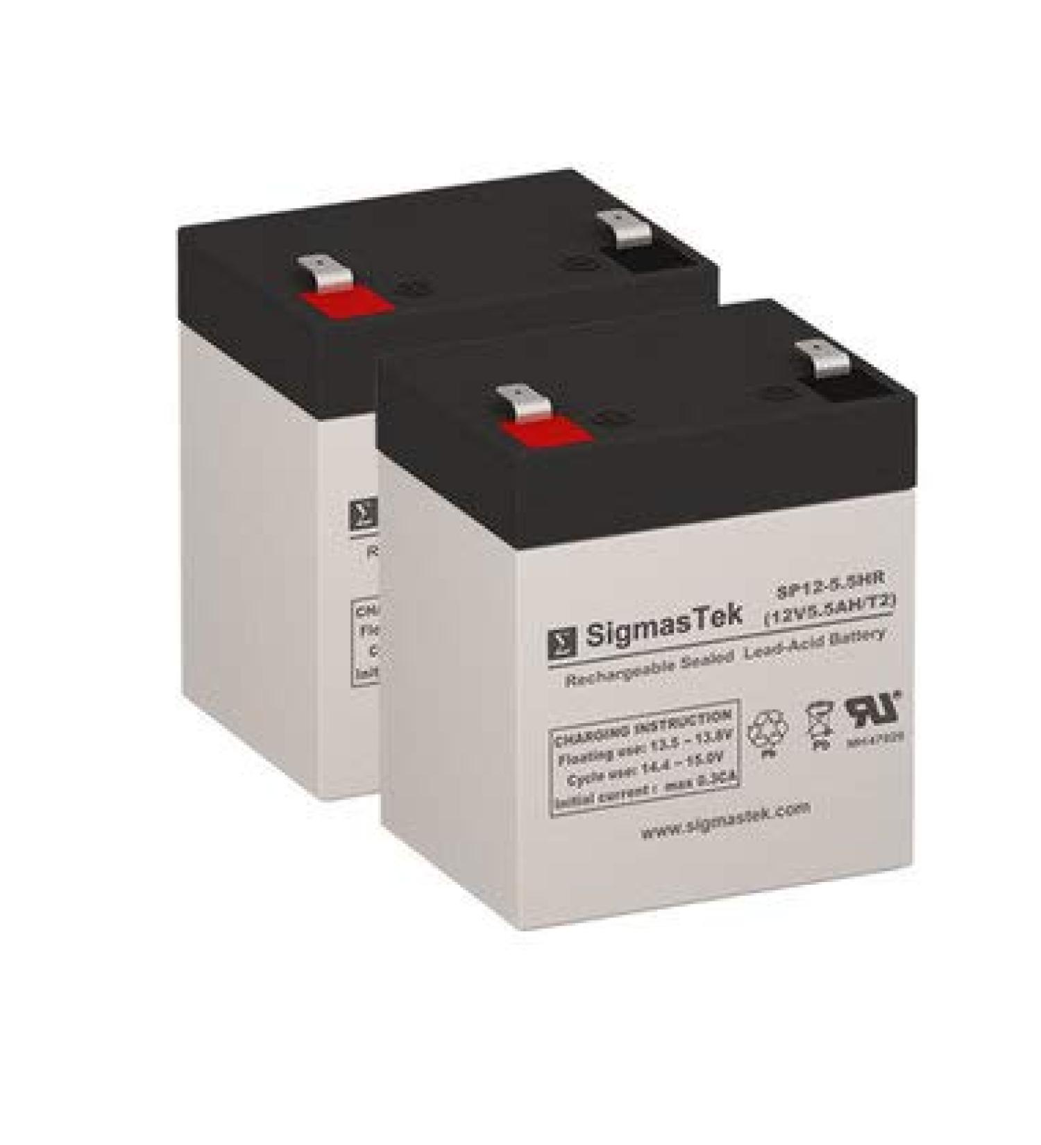 Razor E175 Replacement Scooter Batteries - 12 Volt 5.5 Ah Set of 2 | International Shipping Available - Buy Online on SooperMarket.com