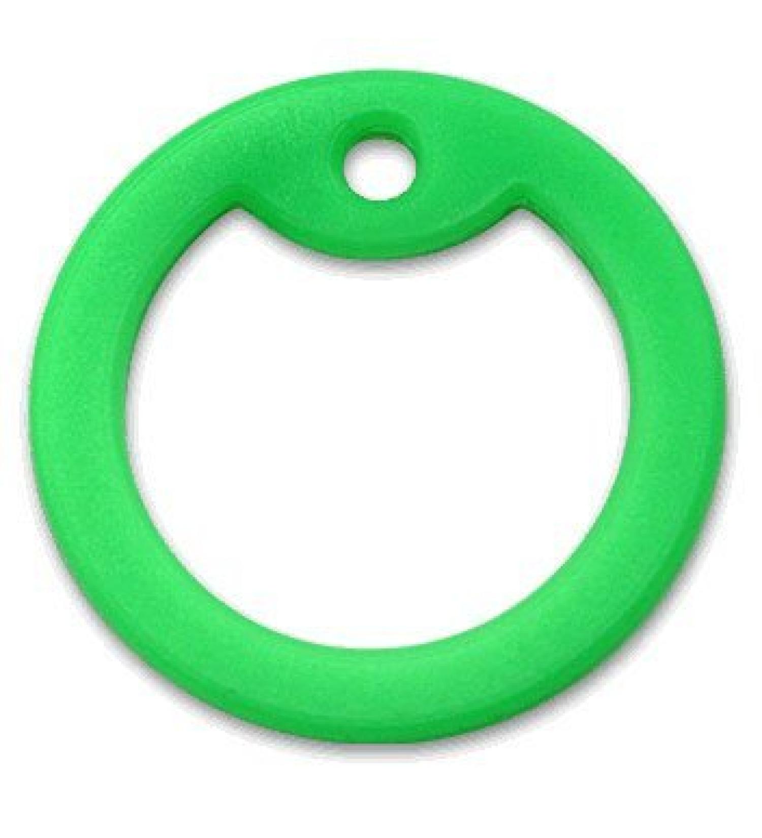 Silencer silencer for US dog tags and identification tags (green)