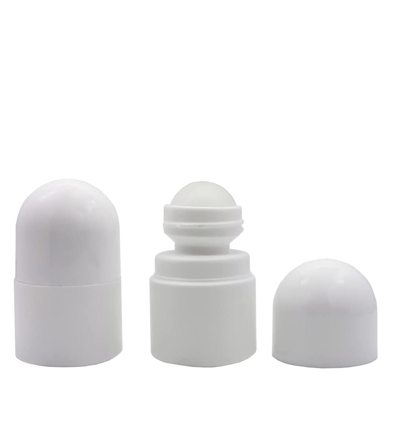 JIHUOO 6pcs 30ml Plastic Roller Bottles - Refillable Aromatherapy Roll-On Bottles for Essential Oils - International Shipping Available - Buy Online on SooperMarket.com