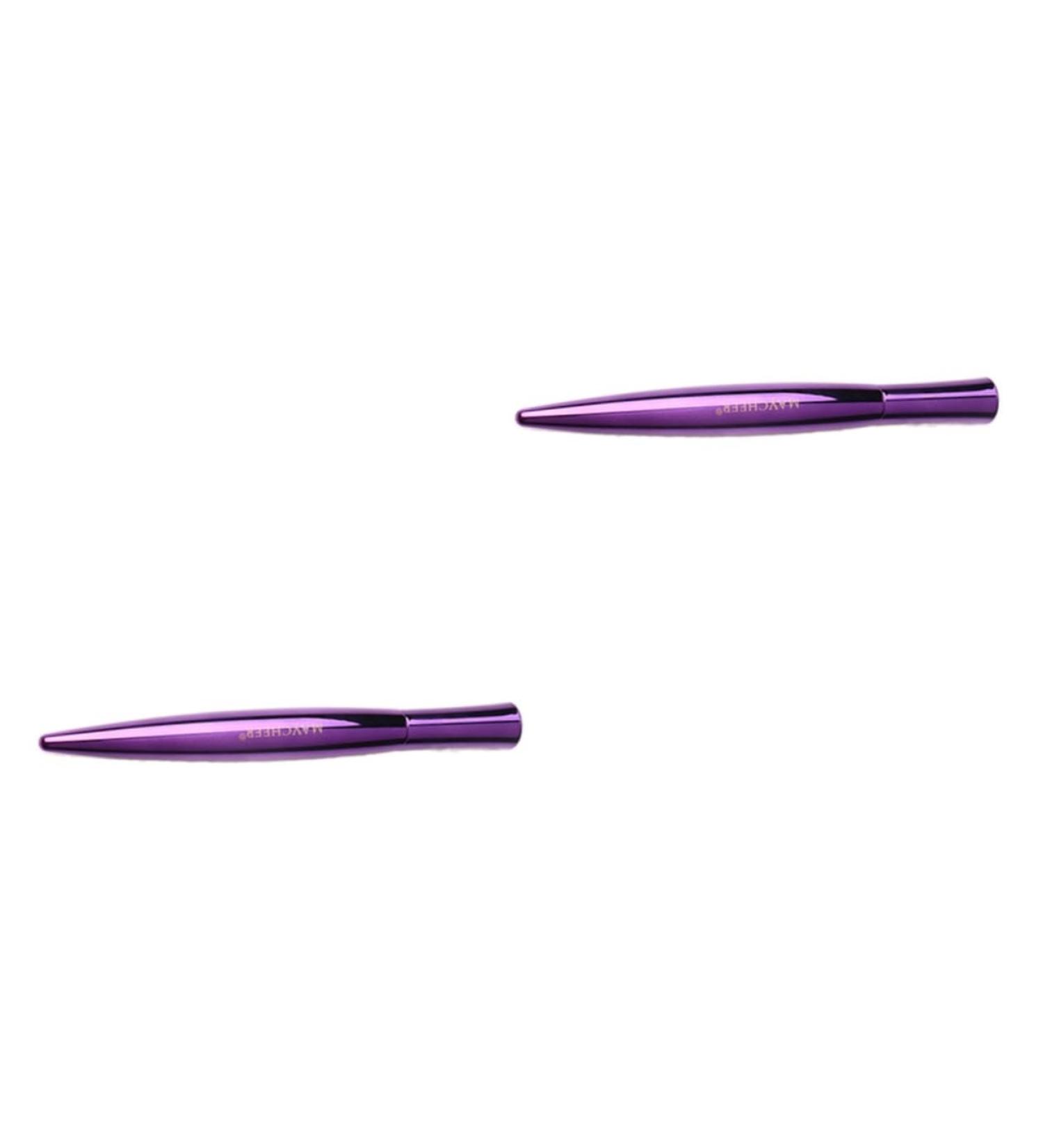 FOYTOKI 2pcs Eyeline Pencil Eye Liner Pencils Liquid Eyeliner Waterproof Eyeliner Pencil Purple - Buy Online on SooperMarket.com