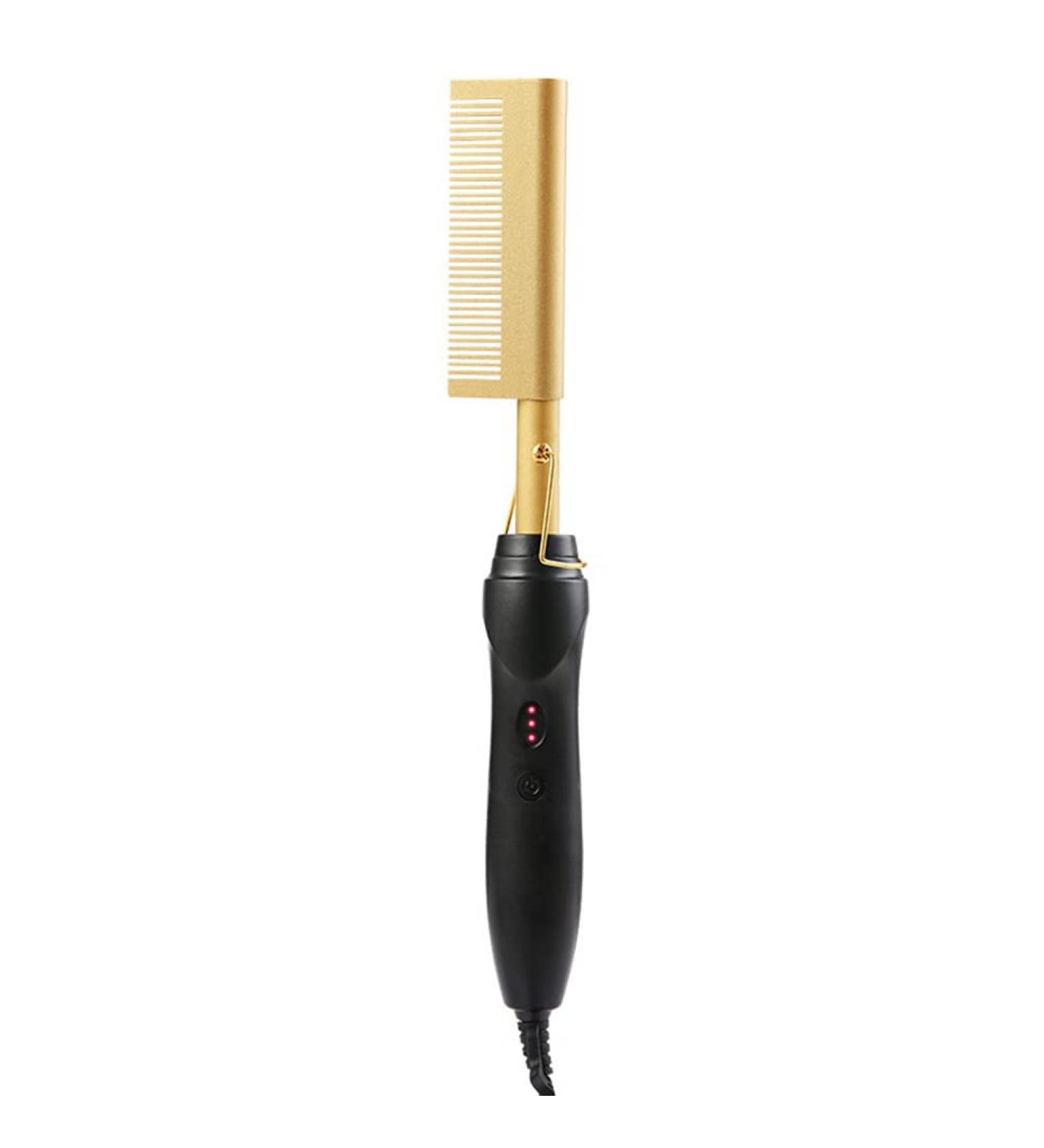 Buy Hot Comb Electric Straight Comb - Hair Curler & Straightener with US Plug | Fast International Shipping - Buy Online on SooperMarket.com