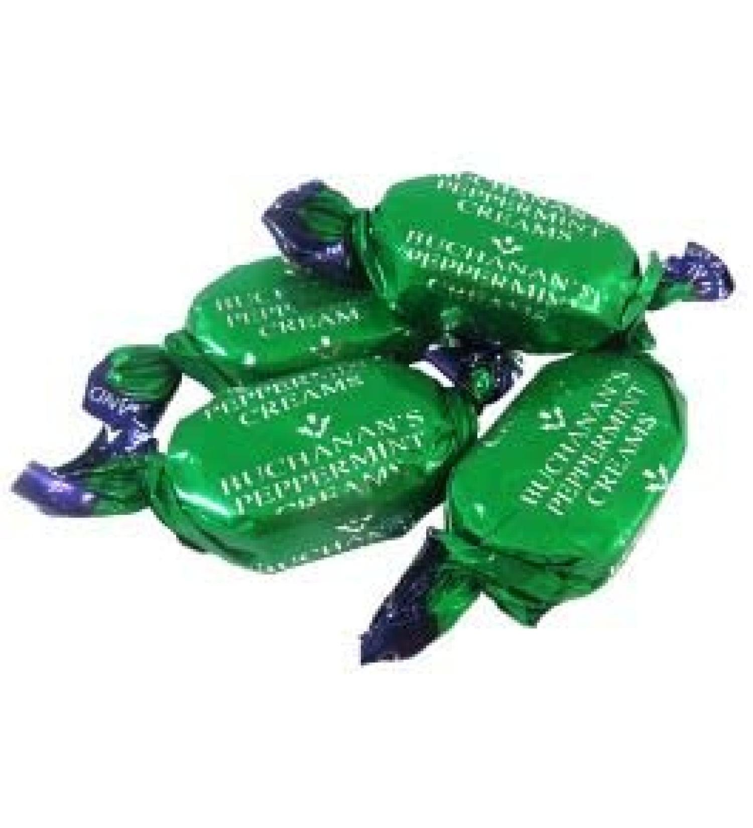 Buchanan's Chocolate Peppermint Creams Individually Wrapped Share Bag - 1kg
