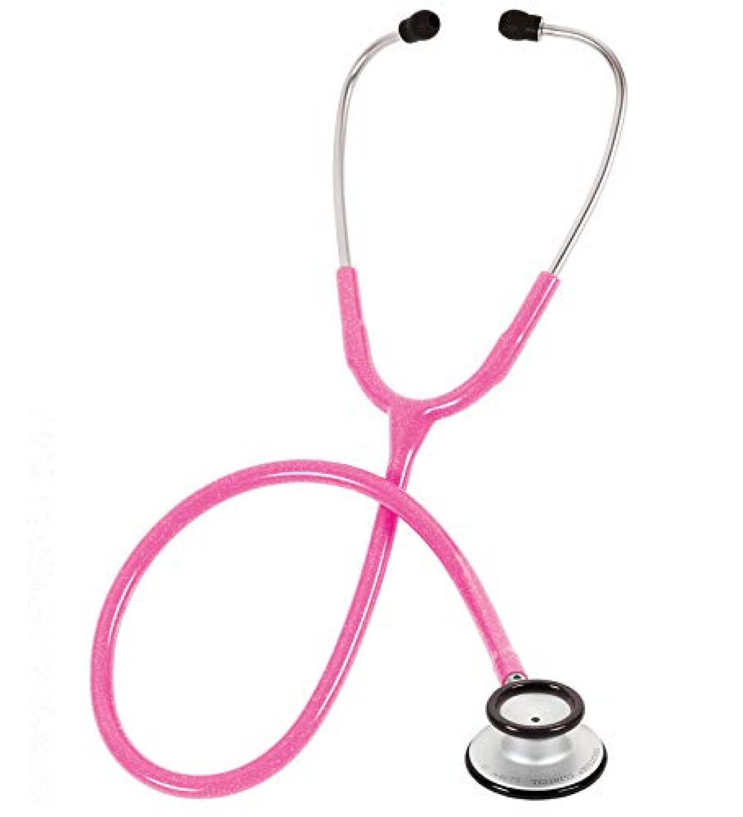 Buy Prestige Medical Clinical Lite Stethoscope - Hot Pink Sparkles | International Shipping Available - Buy Online on SooperMarket.com