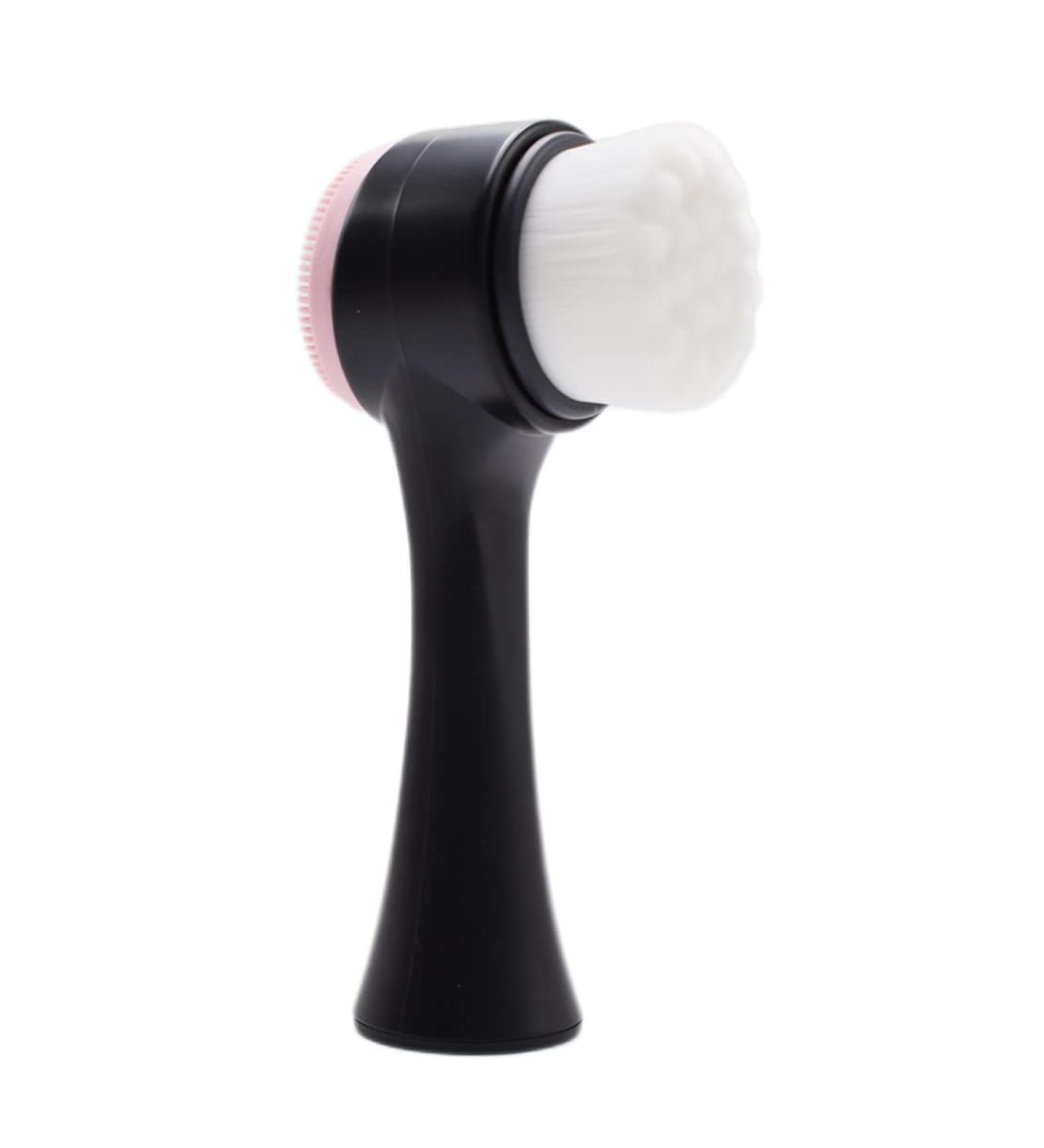 Buy 2-in-1 Silicone Face Brush | Manual Face Scrubber for Cleaning & Exfoliating - International Shipping Available - Buy Online on SooperMarket.com