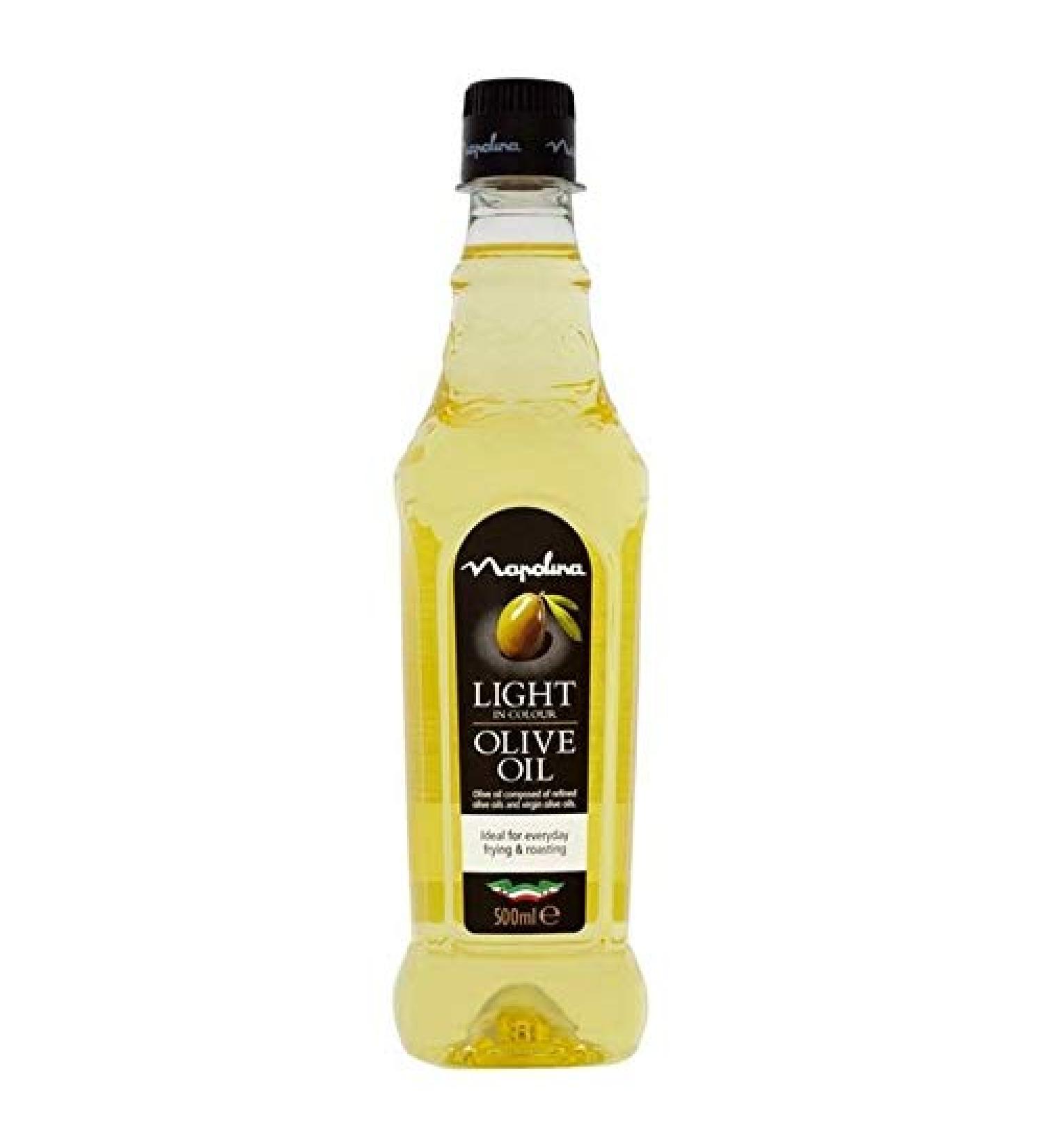 2X Napolina Light Olive Oil 500ml