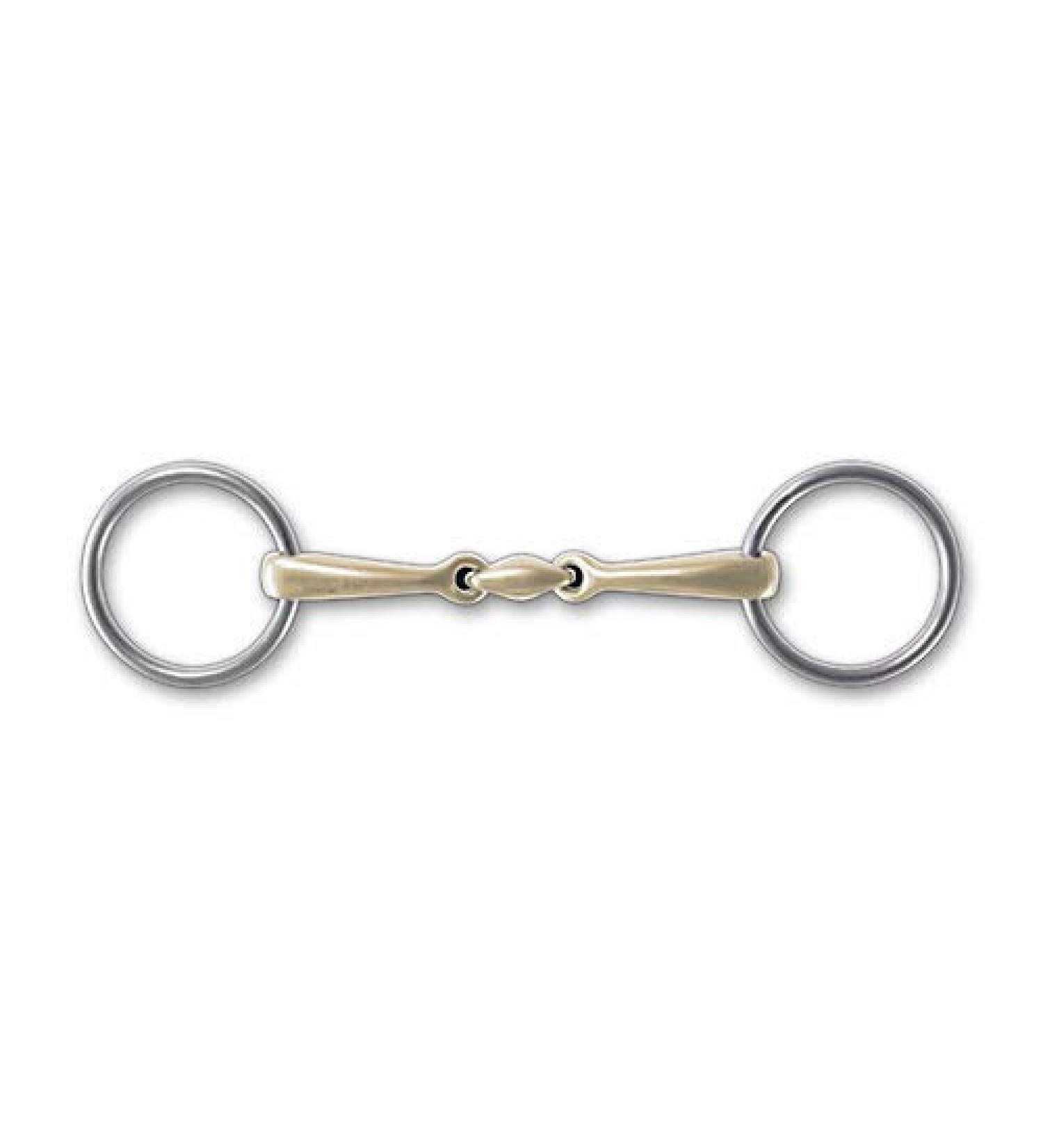 St bben bit 2224 snaffle bit/loose jointed bit 12.0 cm - 14 mm - Sweet Copper