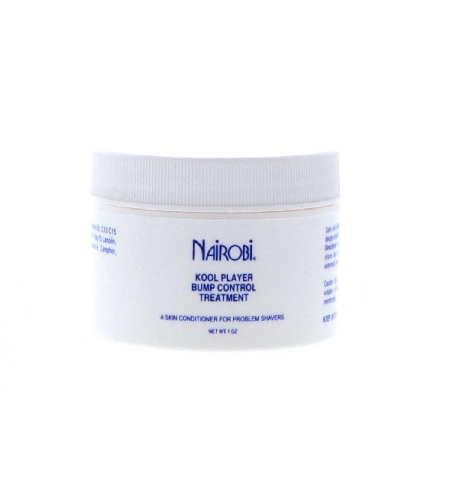 Nairobi Kool Player Bump Control Treatment 1oz - Smooth Skin & Ingrown Hair Relief | Free International Shipping - Buy Online on SooperMarket.com