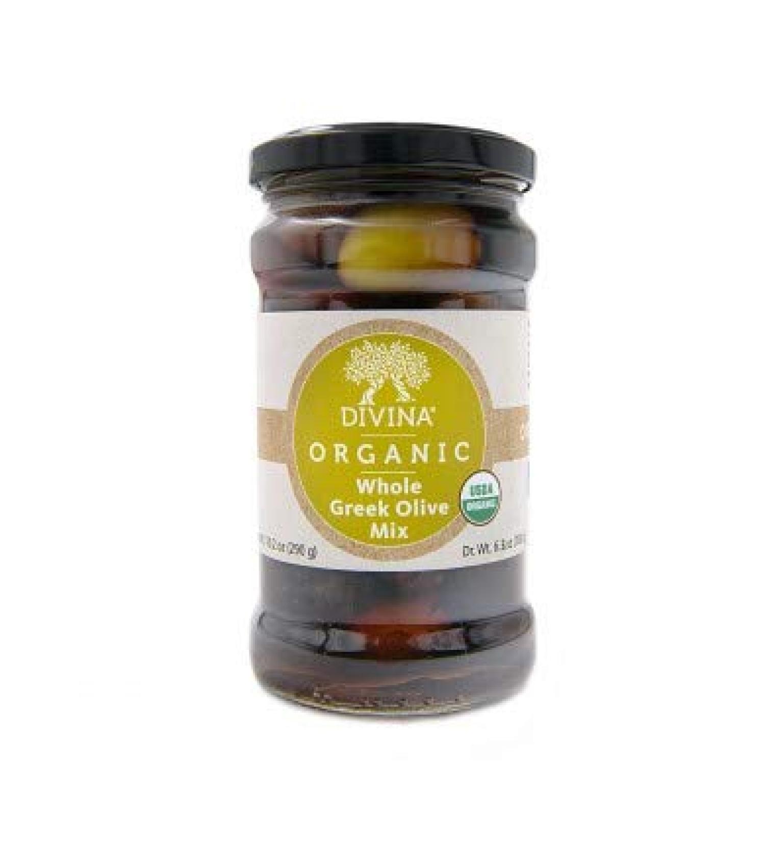 Divina Organic Greek Olive Mix, 6.35 oz