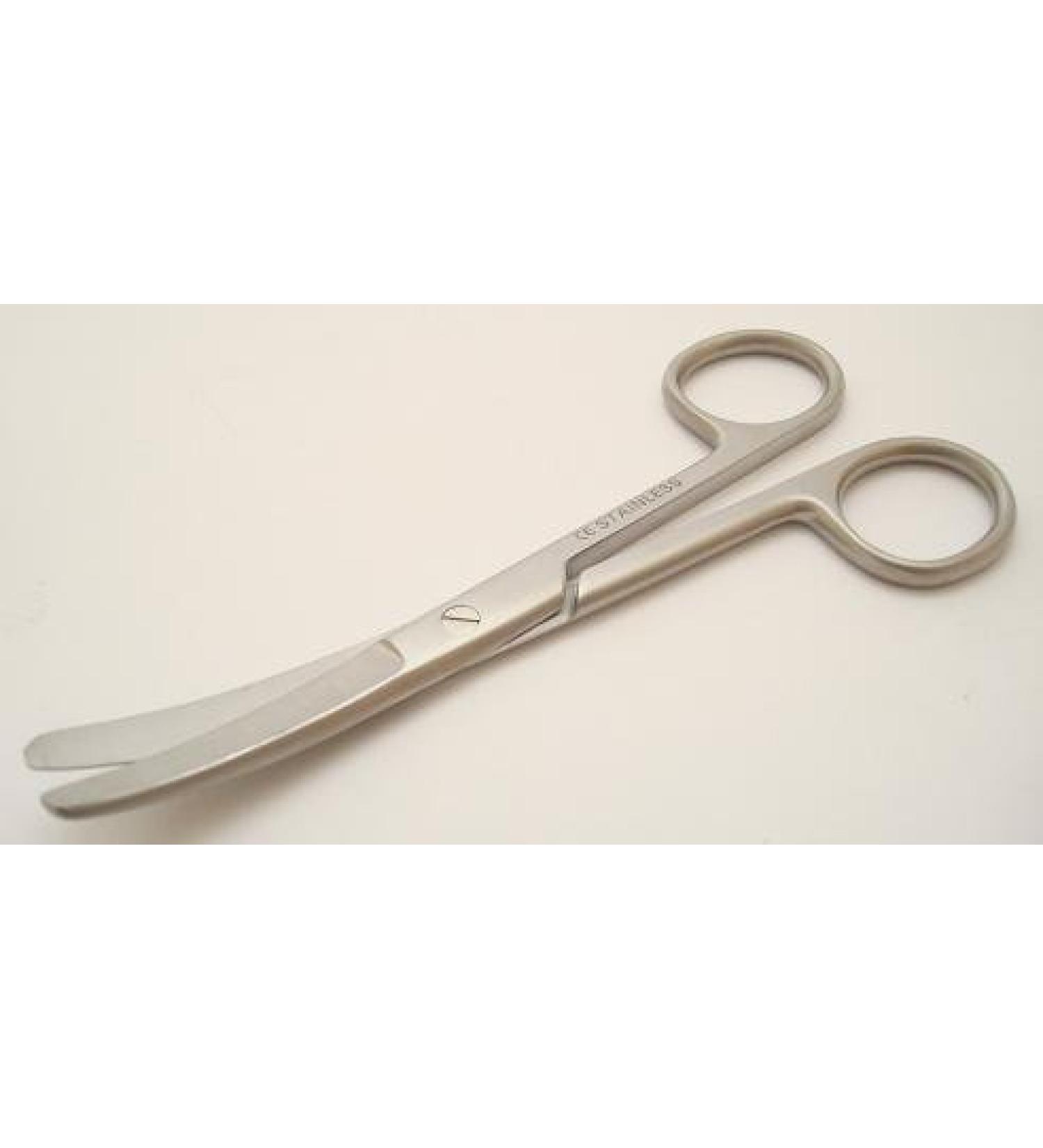 INSGB - 5" Pet Grooming Curved Scissors Scissors Kit for Pets Pet Grooming Tools Cat and Dog Hair Cutting Scissors Pet Hair Removal Blunt/Blunt Curved