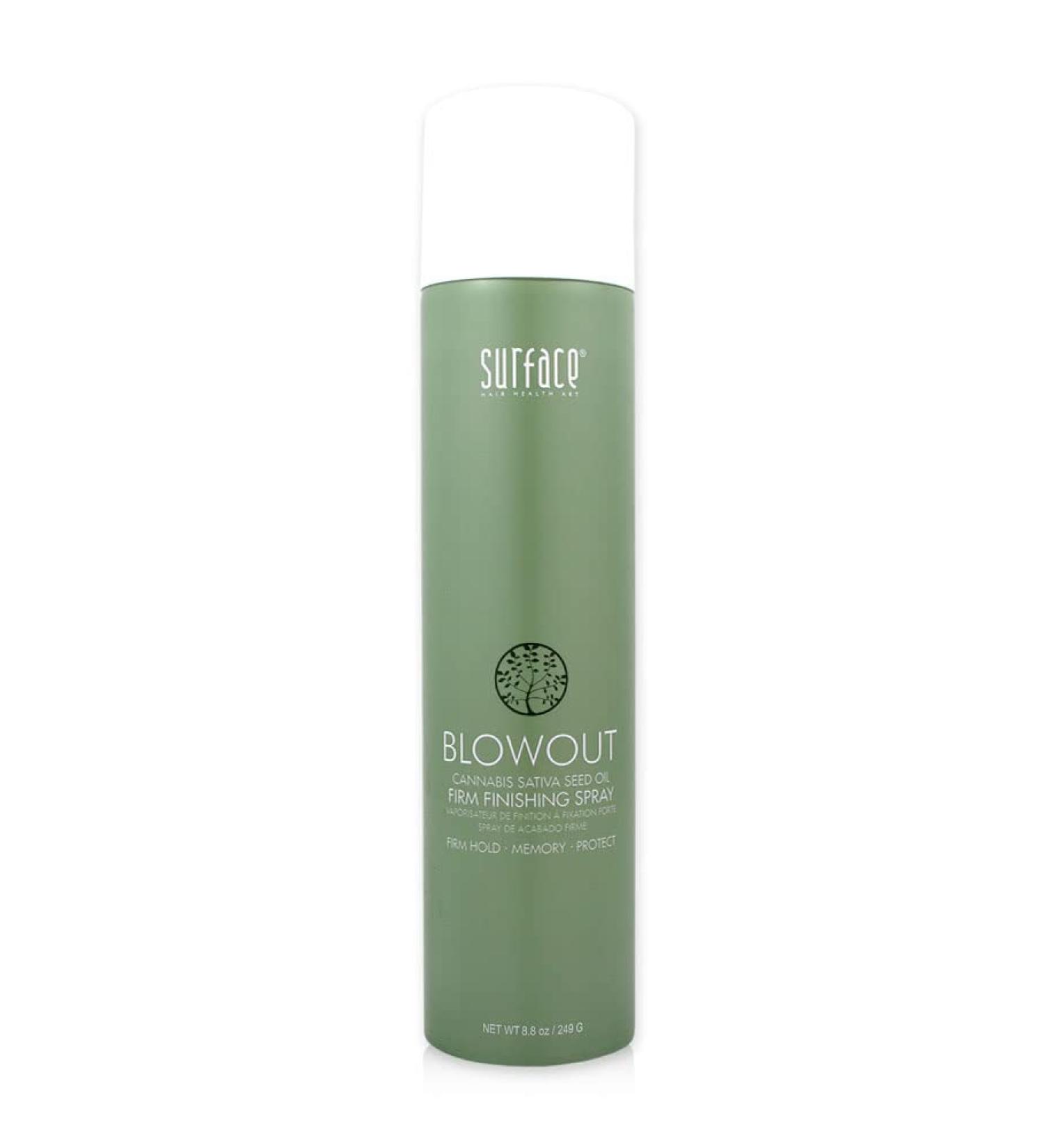 SURFACE Hair Blowout Firm Hair Spray for Women and Men 8.8oz - Heat Protecting Volumizing Lychee and Maracuja Oil - Premium Blowout Hair Products for Styling - Buy Online on SooperMarket.com