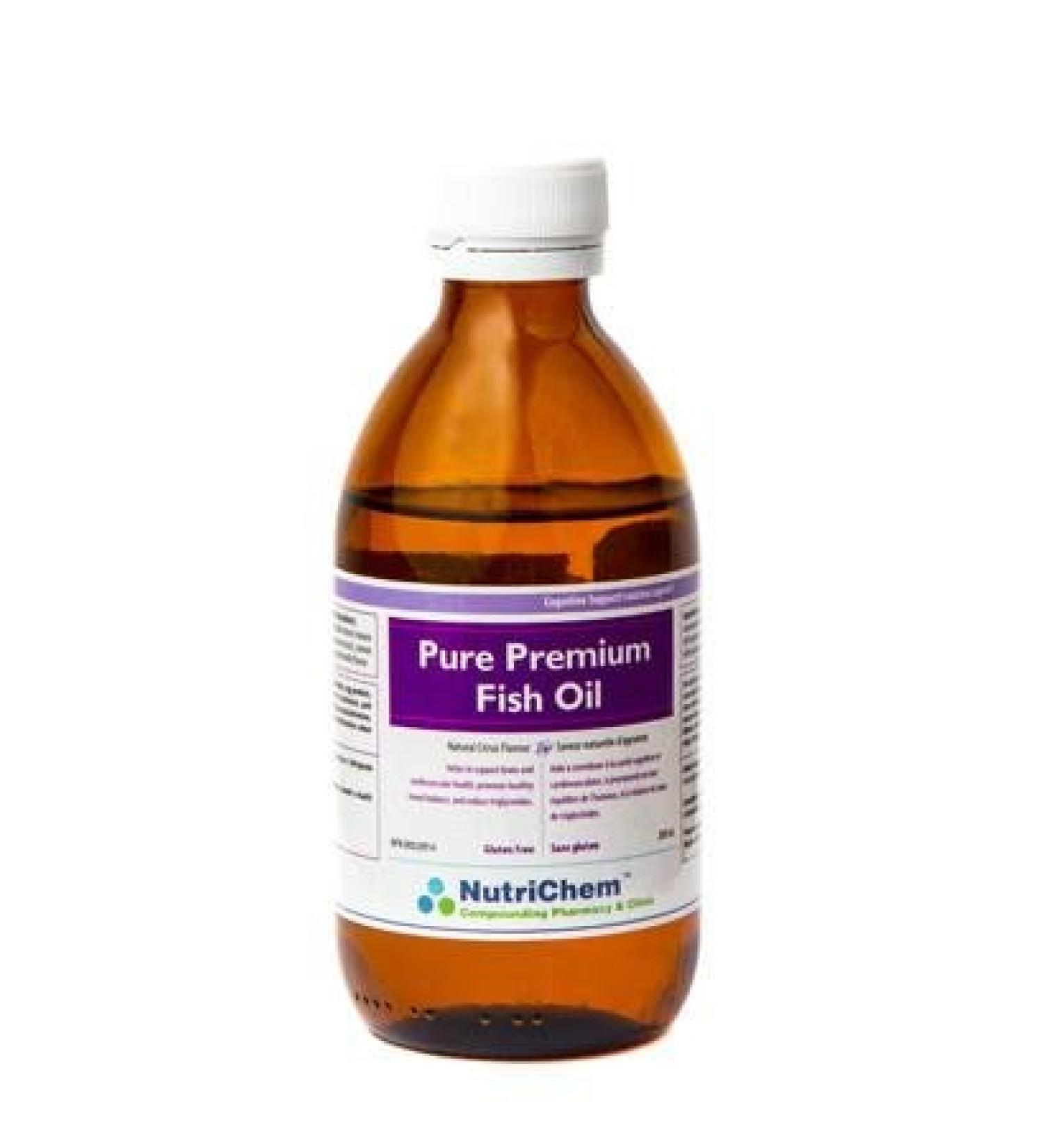 NutriChem Pure Premium Fish Oil Lemon 200ml - Buy Online on SooperMarket.com