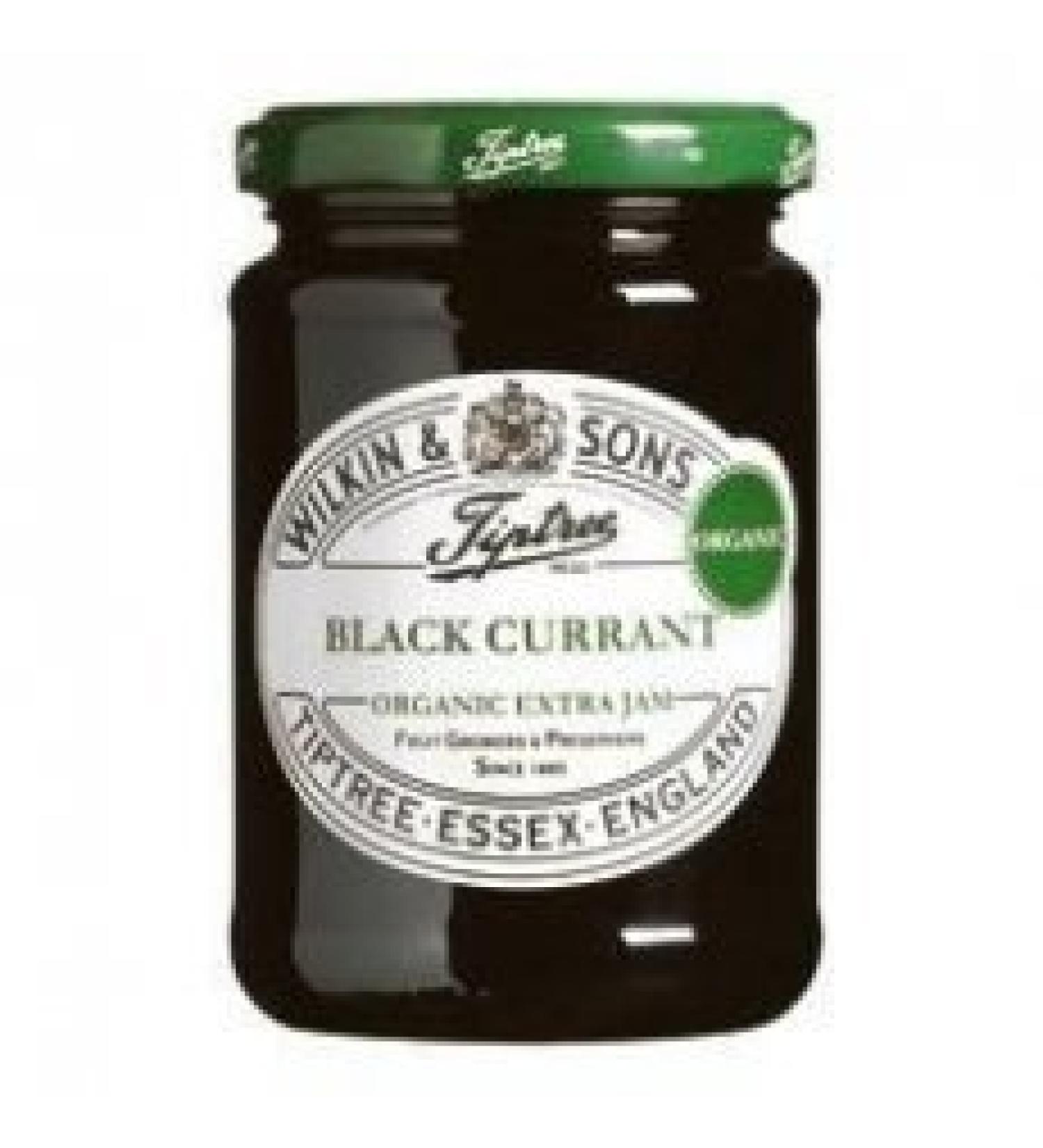 Wilkin & Sons Organic Blackcurrant Jam - Extra Jam (1X340G)
