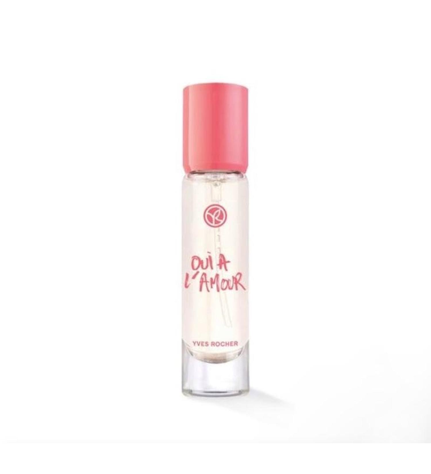 Yves Rocher Eau de Parfum for Women- Oui A L'Amour Travel size Women Long Lasting Fragrance - 15 ml./0.5.fl oz.