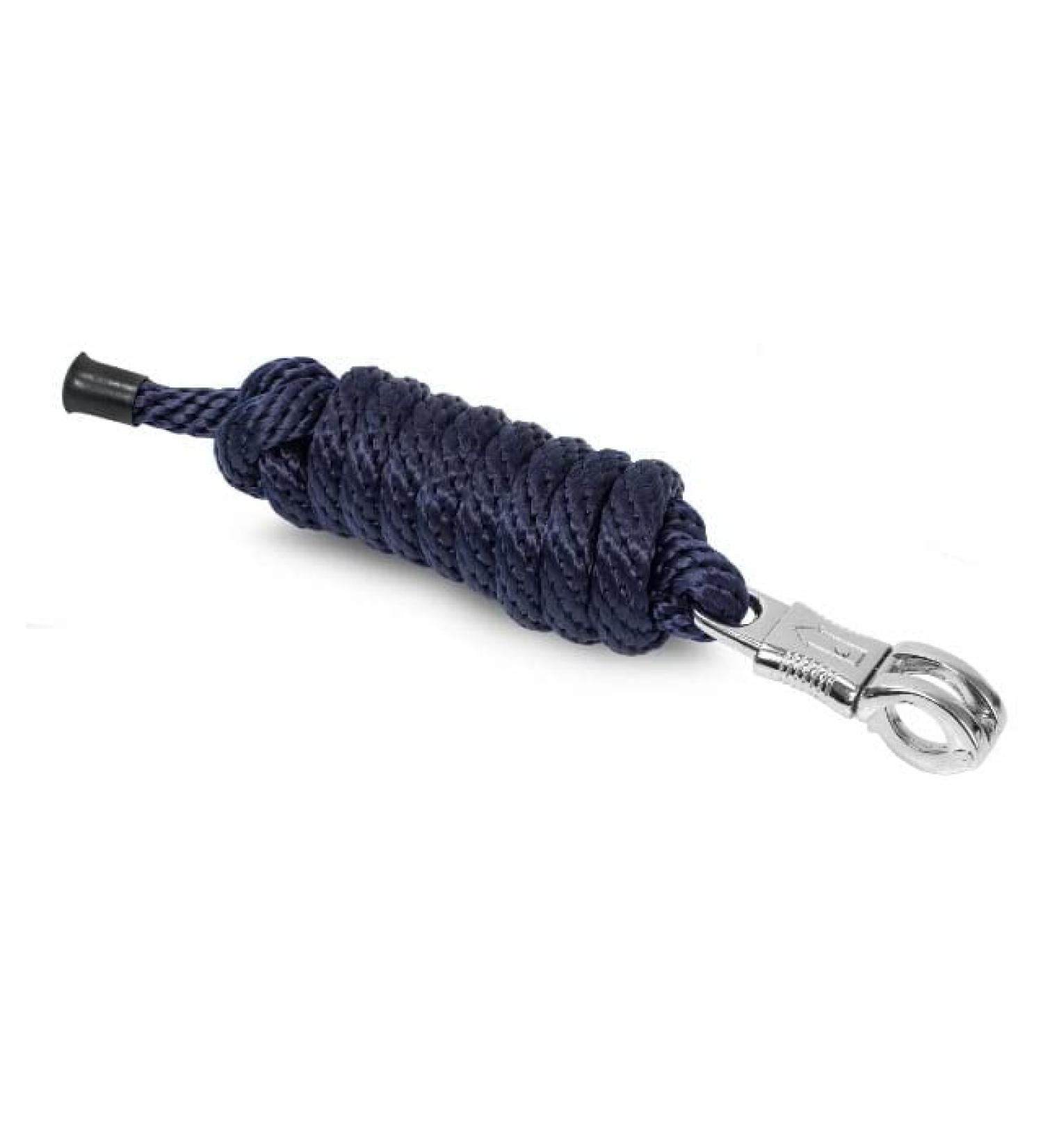 Buy Connection Trick for Horses & Ponies - 2m Hard PP Rope with Classic Carabiner & Dark Blue Panic Hook - Buy Online on SooperMarket.com