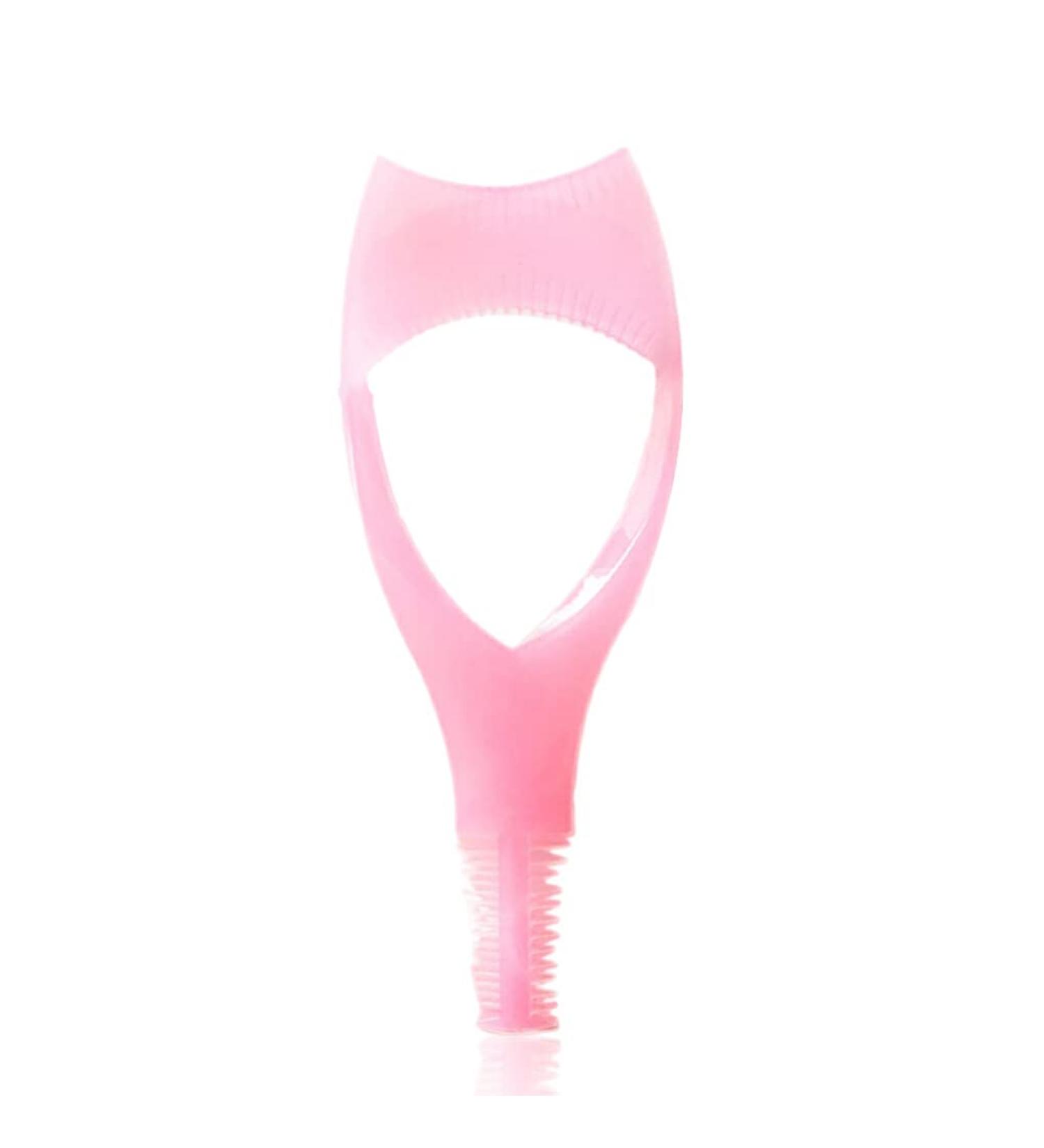 Dajidafu 3 in 1 Mascara Shield Portable False Natural Eyelashes Curler Applicator Guide Guard Upper and Lower Eye Lash Beauty Supplies - Buy Online on SooperMarket.com