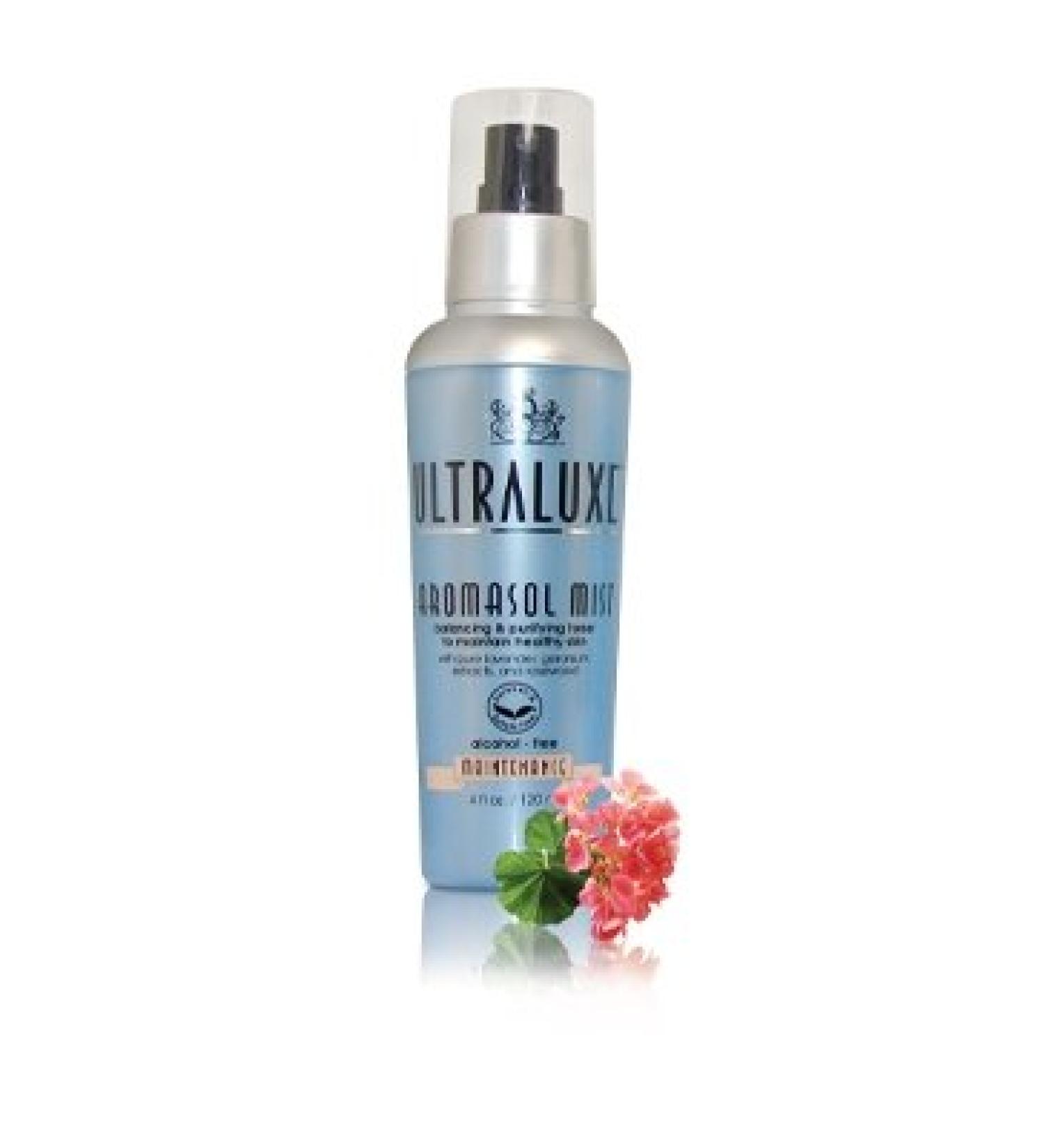 ULTRALUXE SKIN CARE Aromasol Mist 4.0 Ounce Maintenance