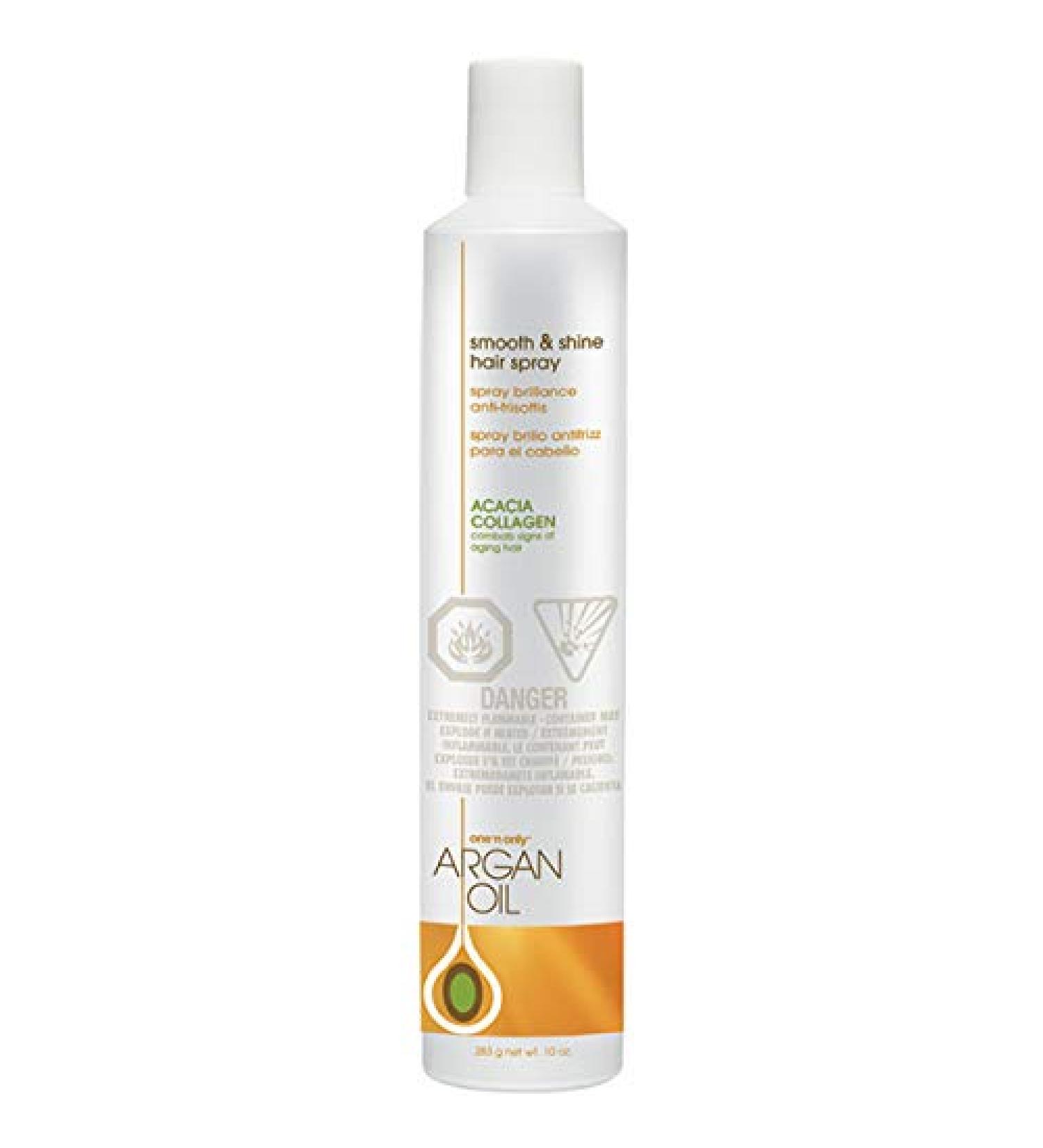 One N Only Argan Oil Smooth & Shine Hair Spray 10 Oz