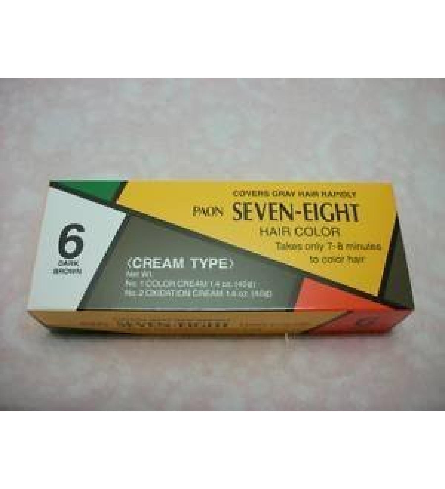 PAON CREAMY TYPE HAIR COLOR DARK BROWN # 6 by N'iceshop