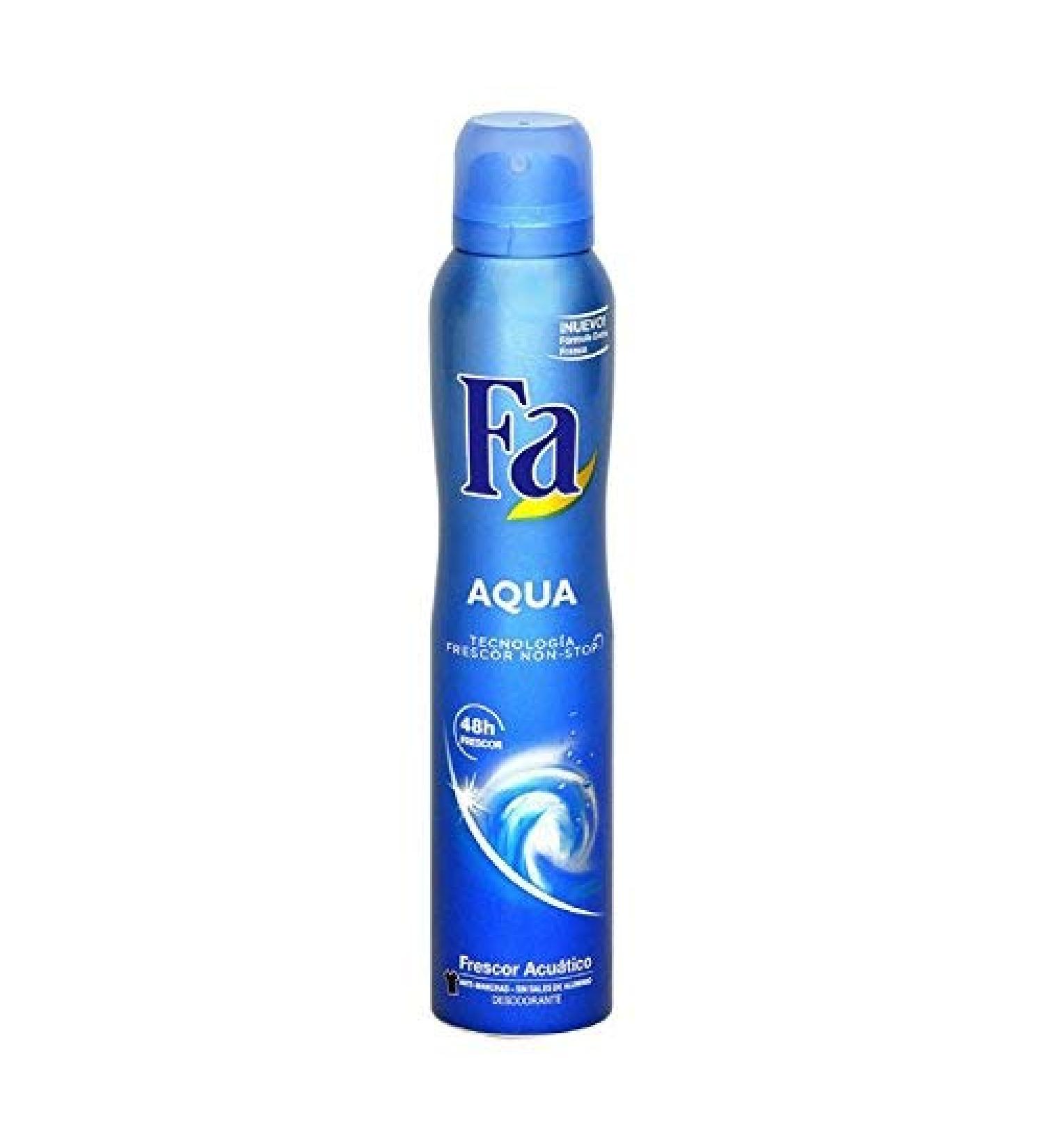 Fa Aqua Deodorant Spray Aquatic Fresh 6.75 oz