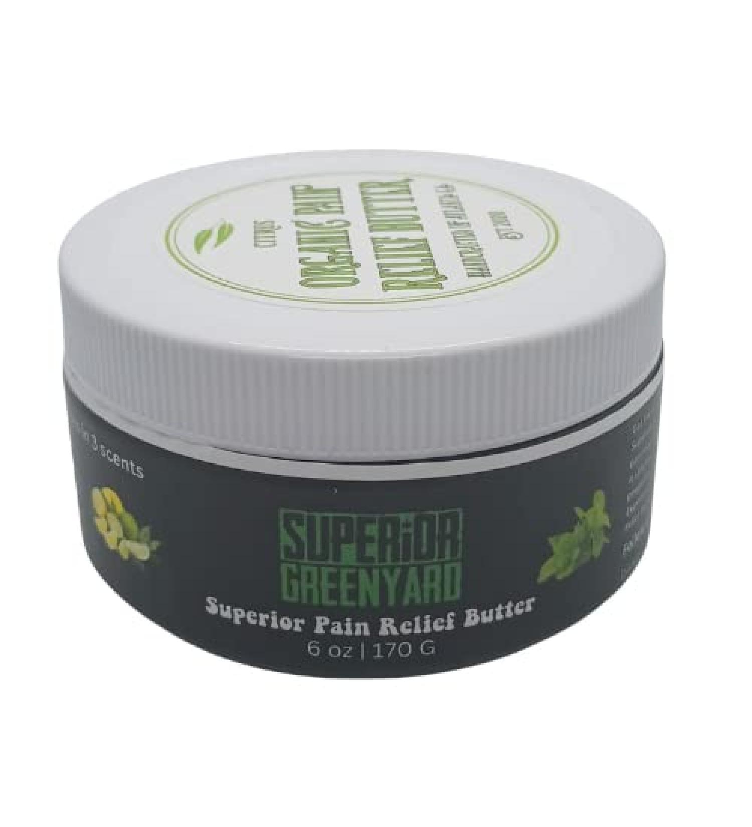 Superior Pain Relief Butter - Fast-Acting Natural Relief for Aches and Pains - Buy Online on SooperMarket.com